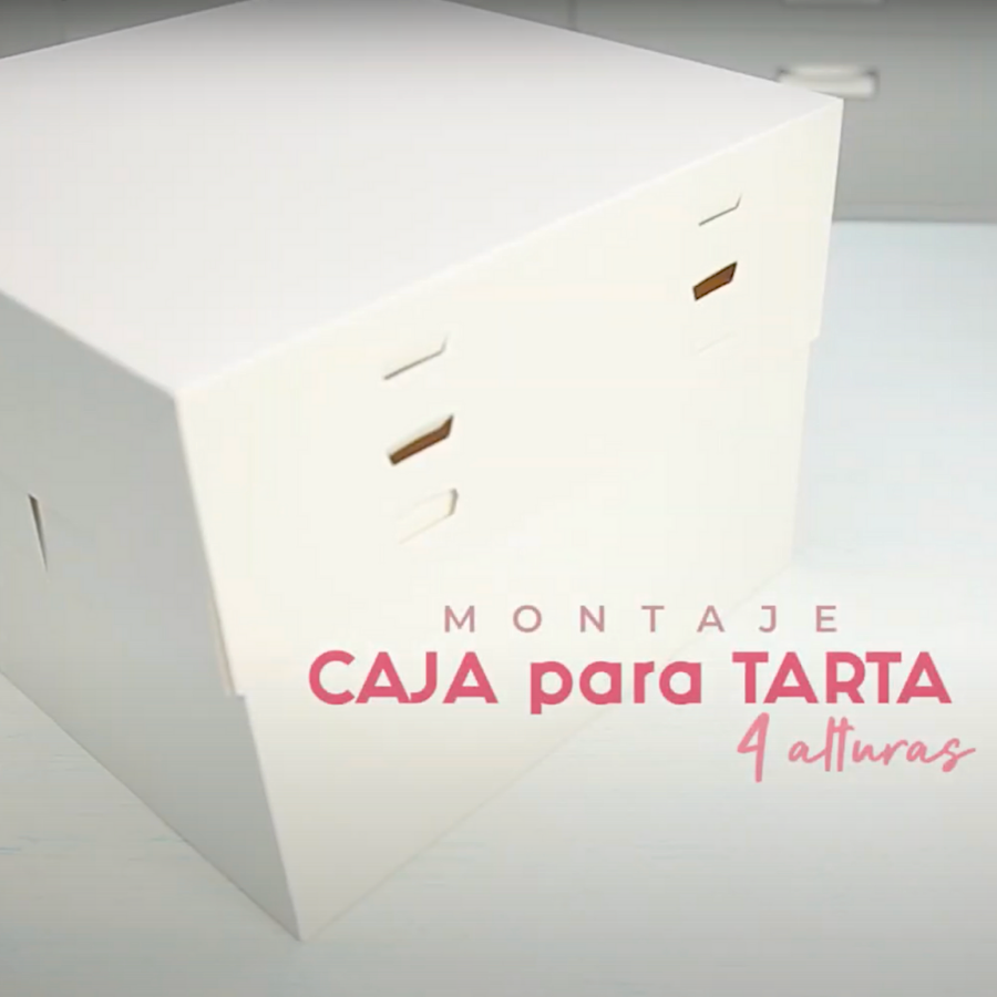 CAJA PARA TARTA 4 ALTURAS AJUSTABLES
