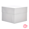 CAJA PARA TARTA RECTANGULAR BLANCA