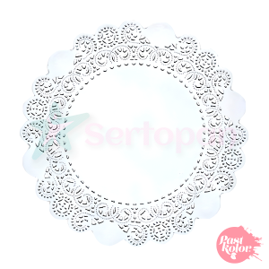 BLONDAS DE PAPEL BLANCAS