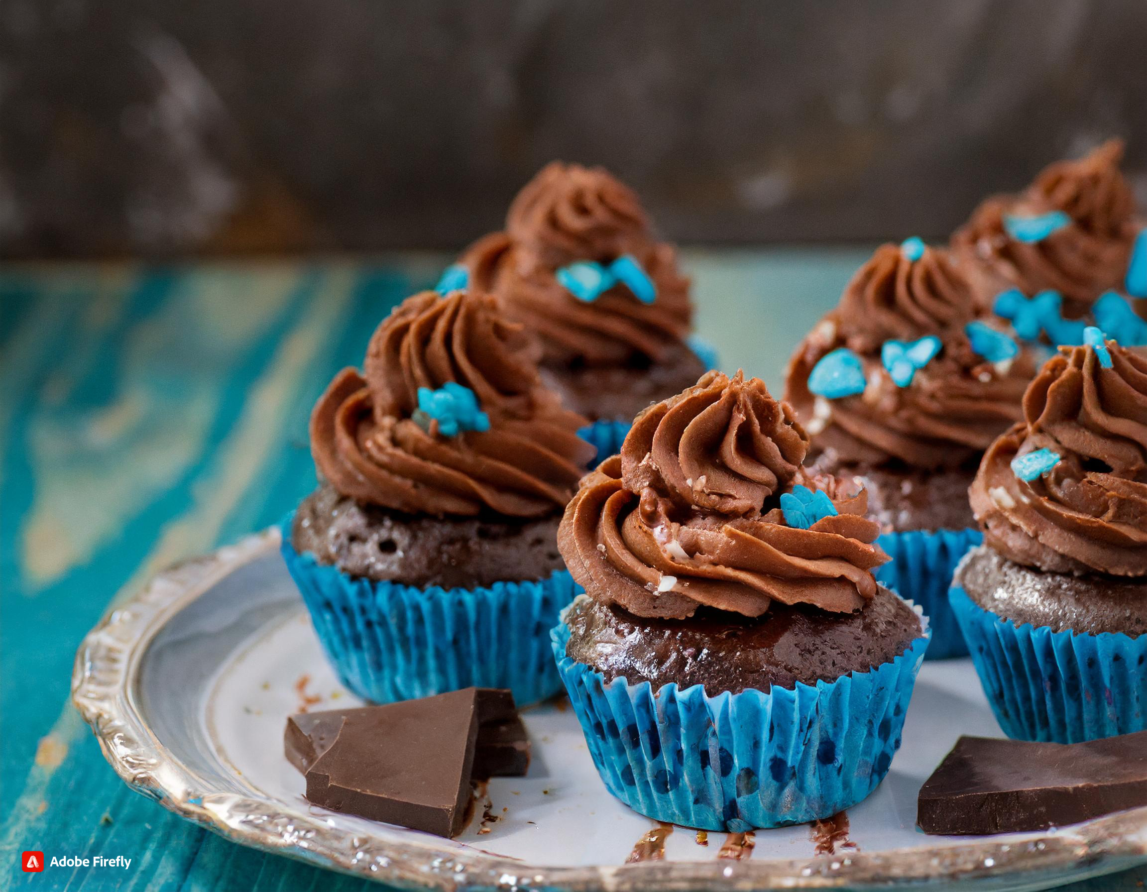 Receta Cupcakes de Chocolate