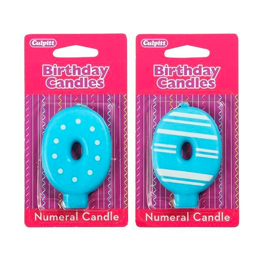 SET VELAS CUMPLEAÑOS CULPITT - NUMERO 0