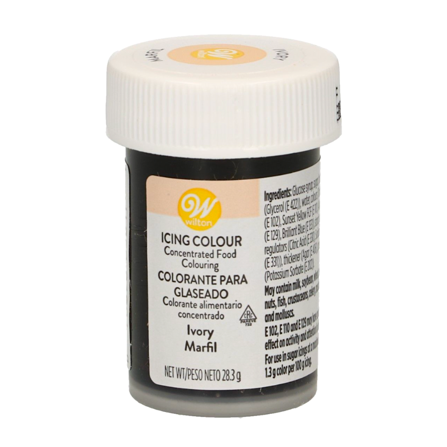 COLORANTE EN PASTA WILTON - MARFIL 28 G