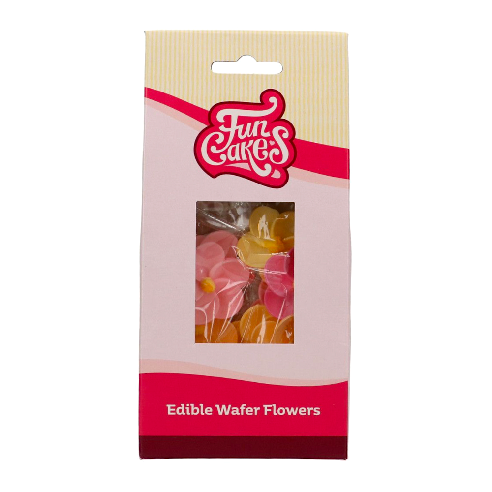 FLORES DE PAPEL DE OBLEA FUNCAKES - PRIMULAS