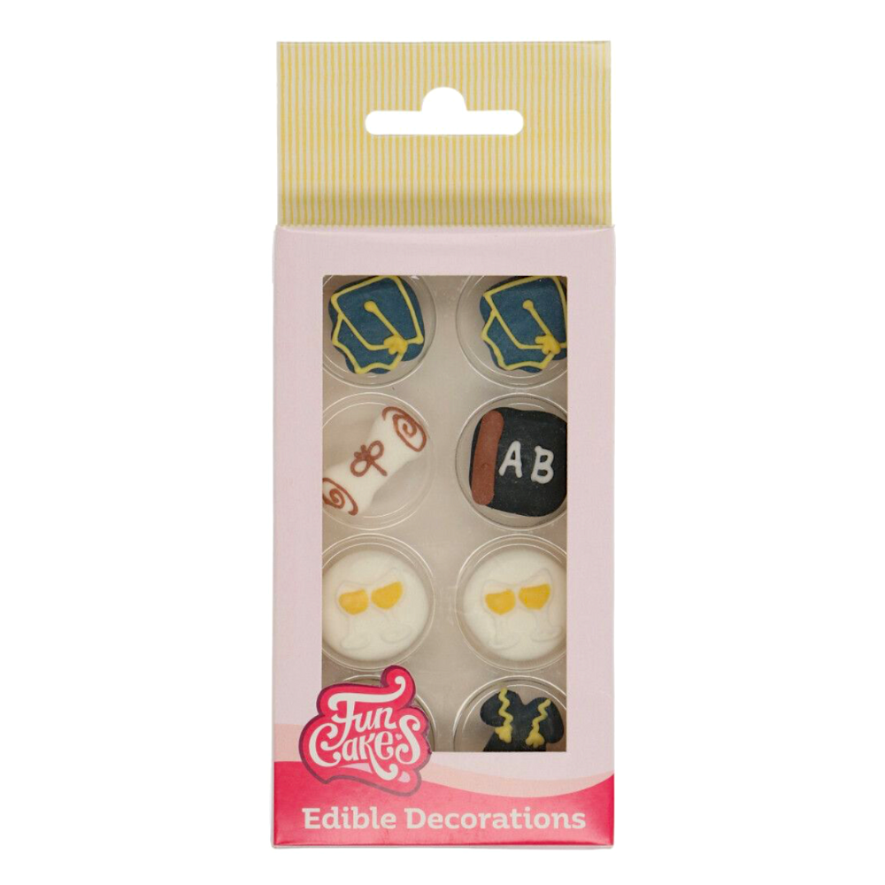 DECORACIONES DE AZUCAR FUNCAKES - GRADUACION