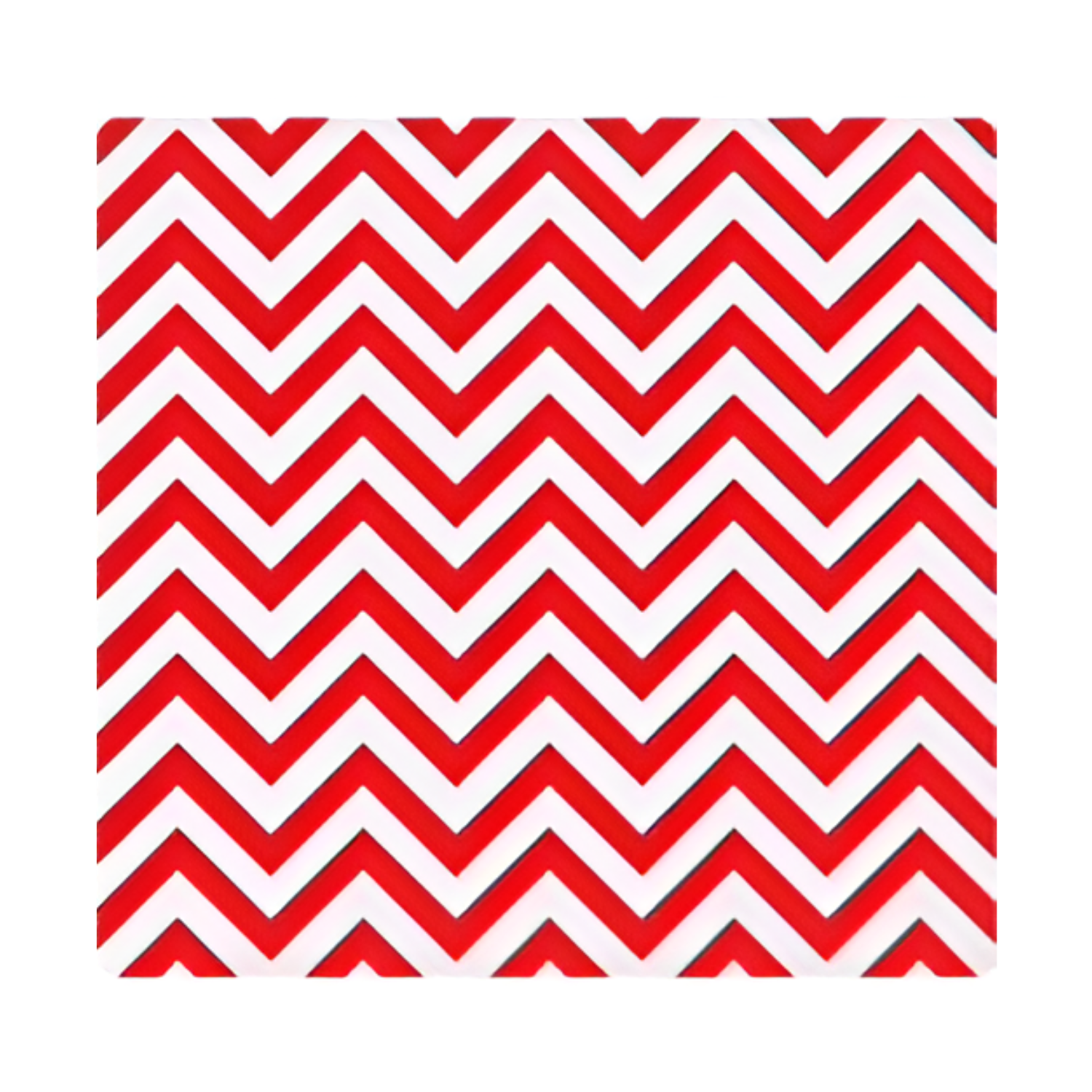 SALVAMANTELES INDIVIDUAL ZIGZAG - ROJO