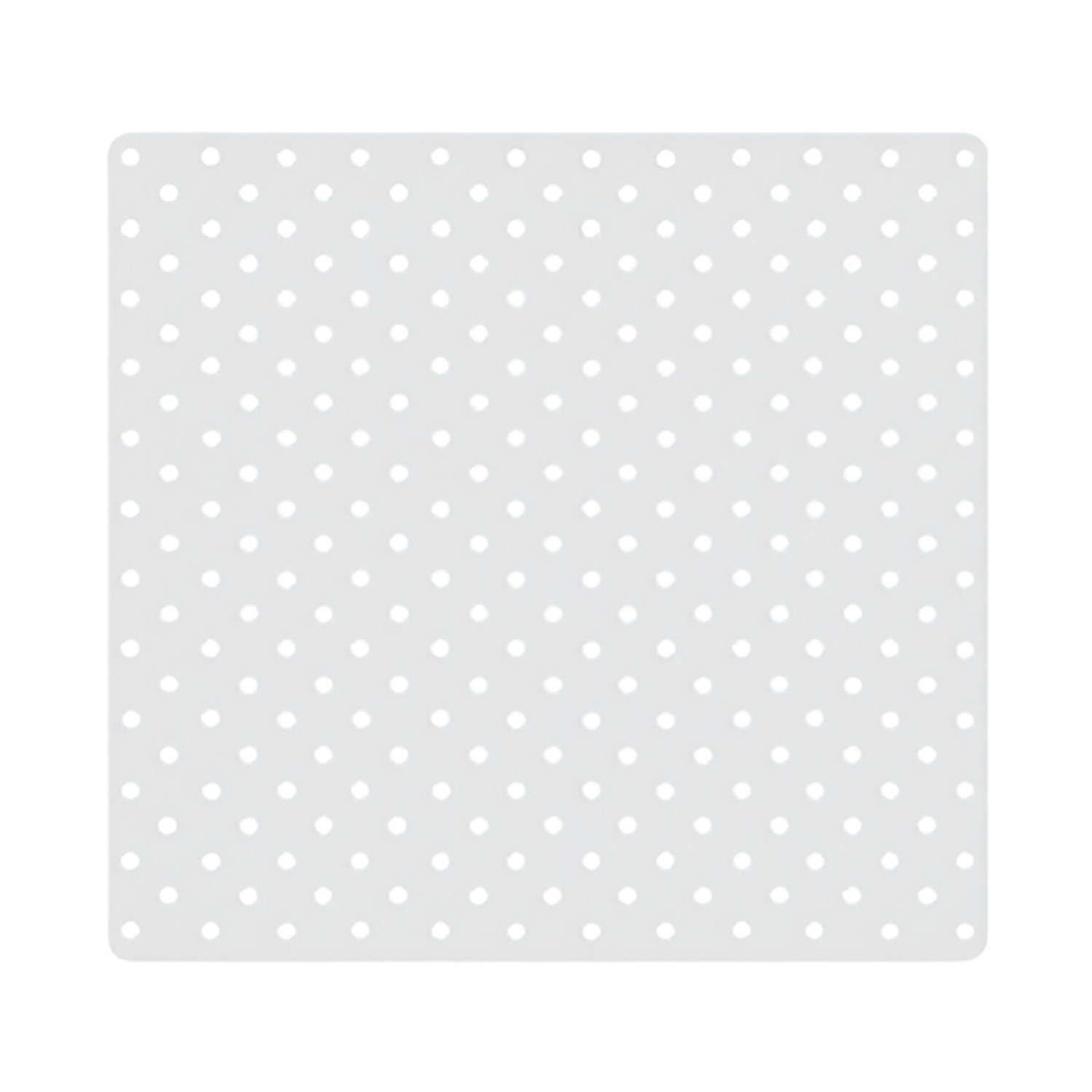 SALVAMANTELES INDIVIDUAL LUNARES ("POLKA DOTS") - BLANCO