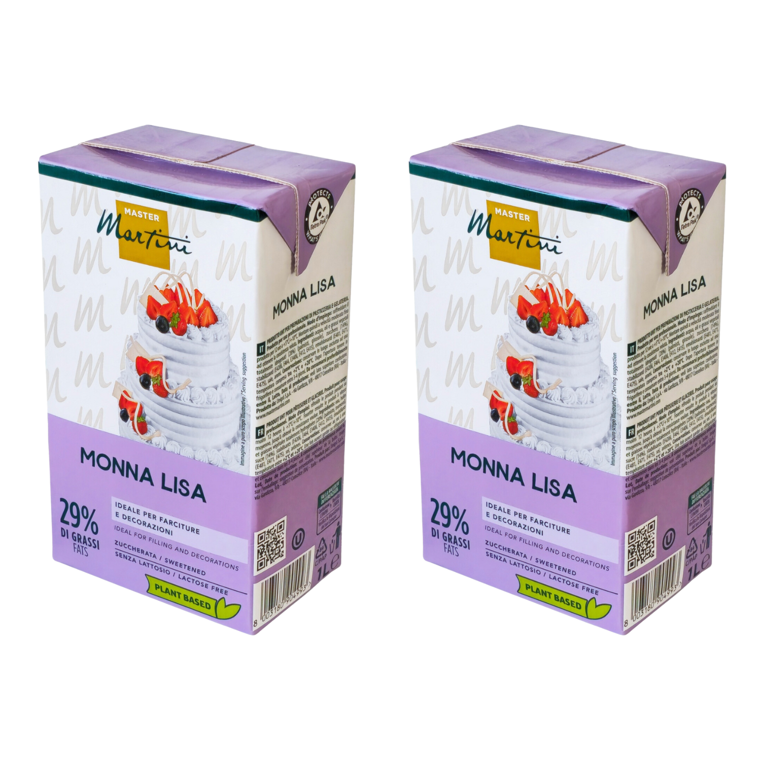 NATA VEGETAL MONNA LISA PRO - 1 L (2 UNIDADES)