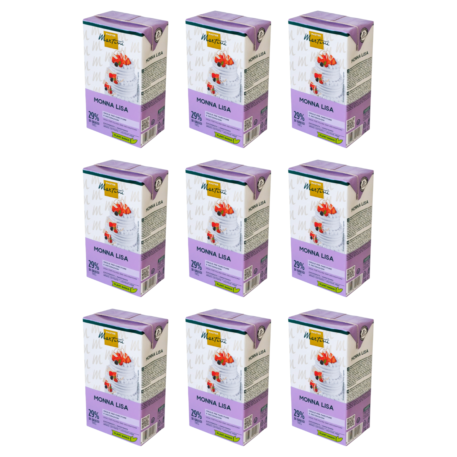 NATA VEGETAL MONNA LISA PRO - 1 L (9 UNIDADES)