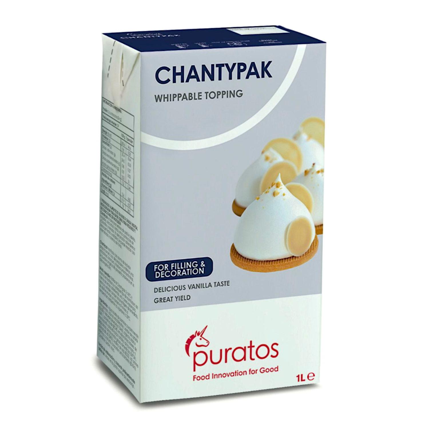 NATA VEGETAL CHANTYPAK 1 L - (12 UNIDADES)