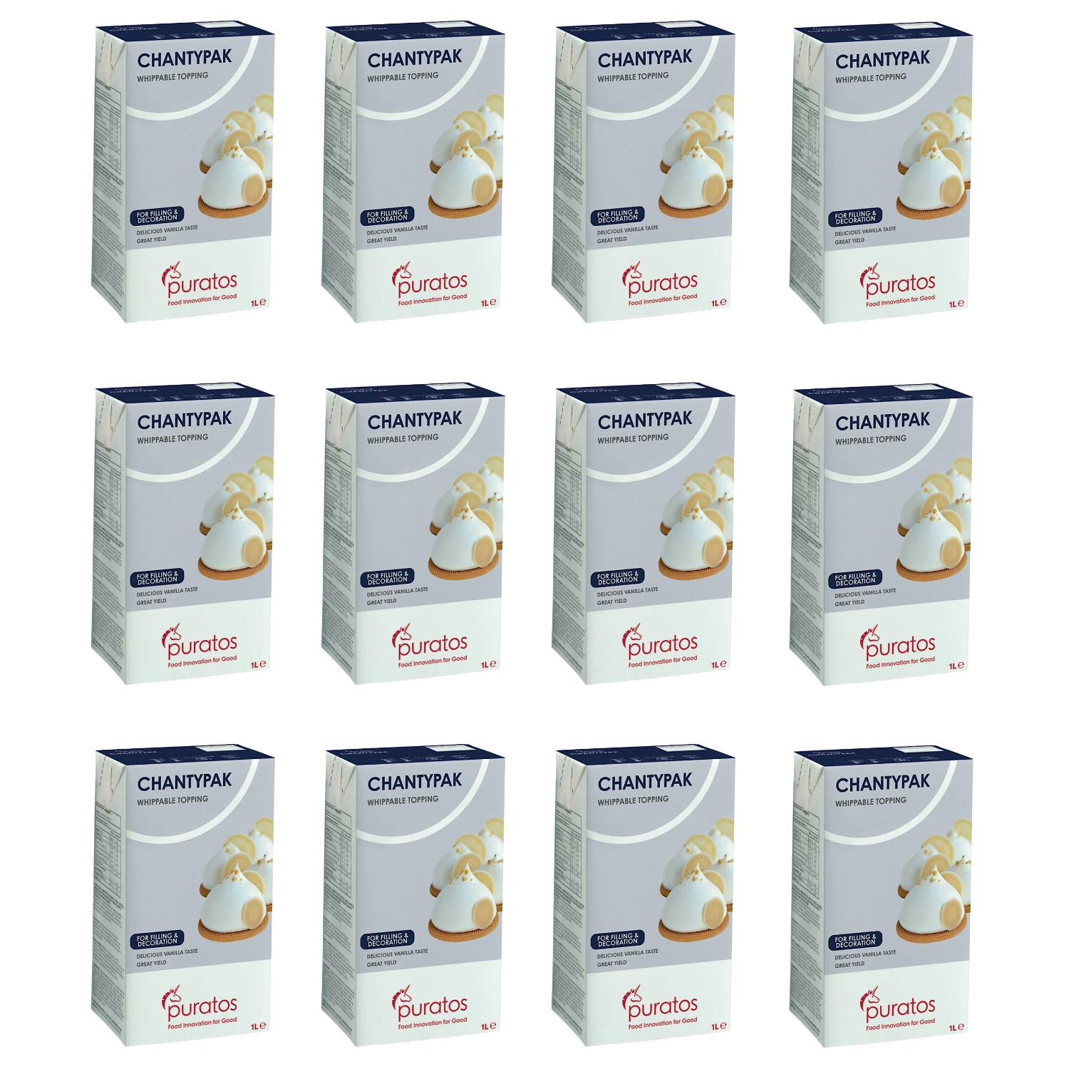 NATA VEGETAL CHANTYPAK 1 L - (12 UNIDADES)