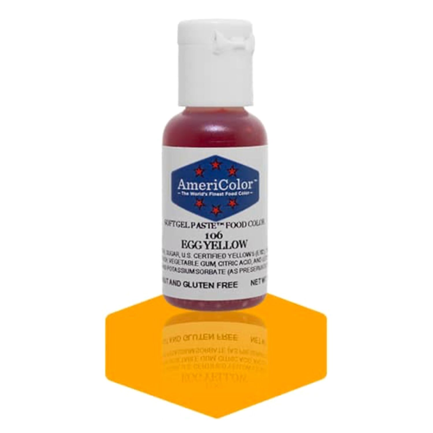 COLORANTE EN GEL AMARILLO HUEVO (21 G) - AMERICOLOR