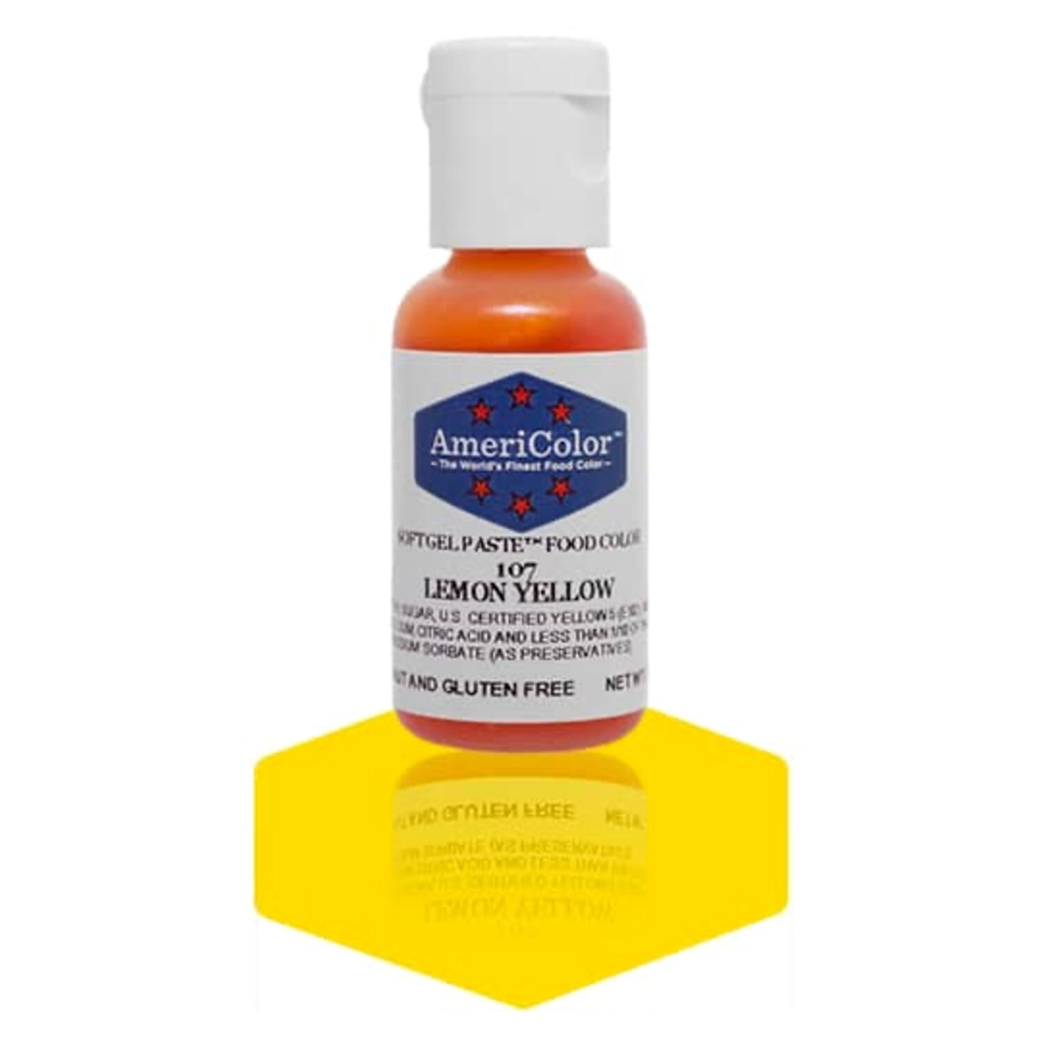 COLORANTE EN GEL AMARILLO LIMON (21 G) - AMERICOLOR