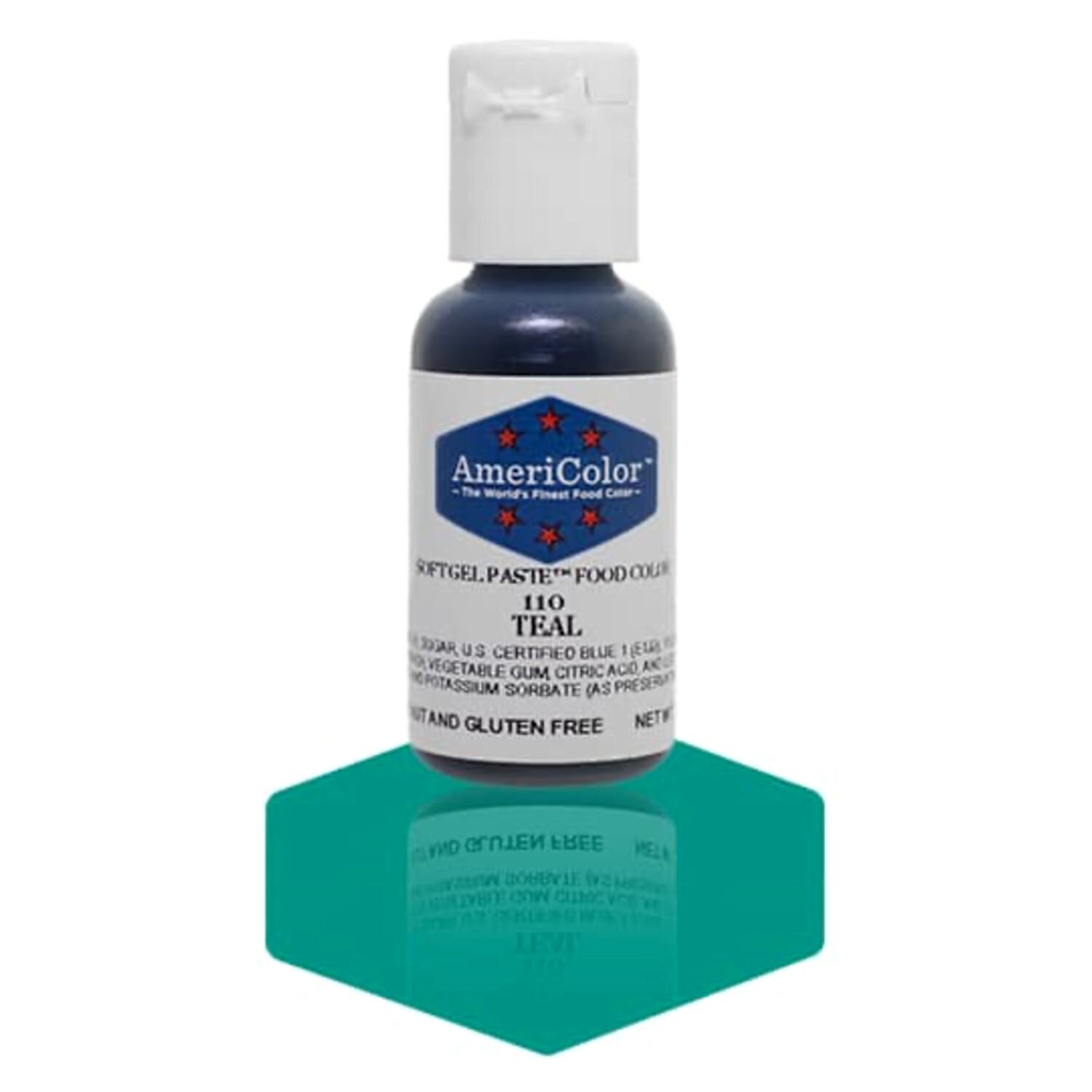 COLORANTE EN GEL VERDE AZULADO (21 G) - AMERICOLOR