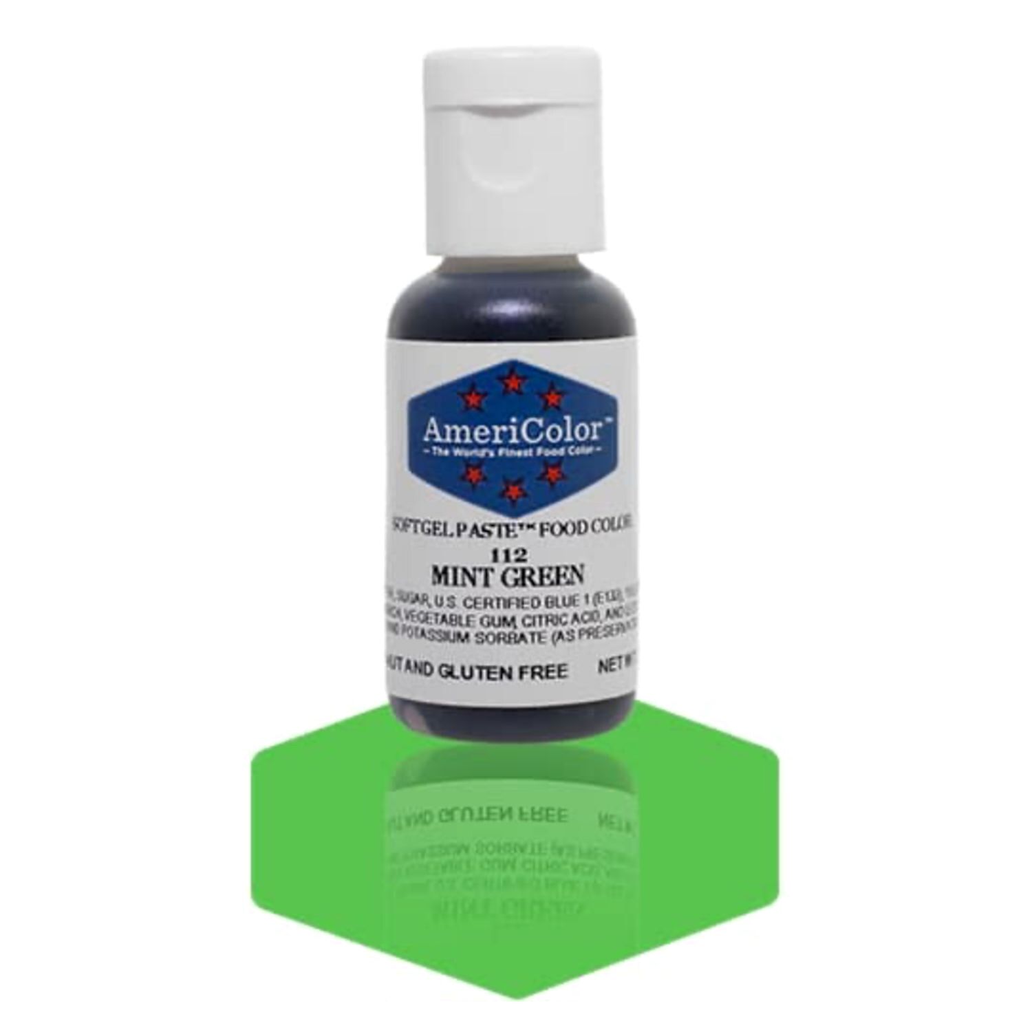 COLORANTE EN GEL VERDE MENTA (21 G) - AMERICOLOR