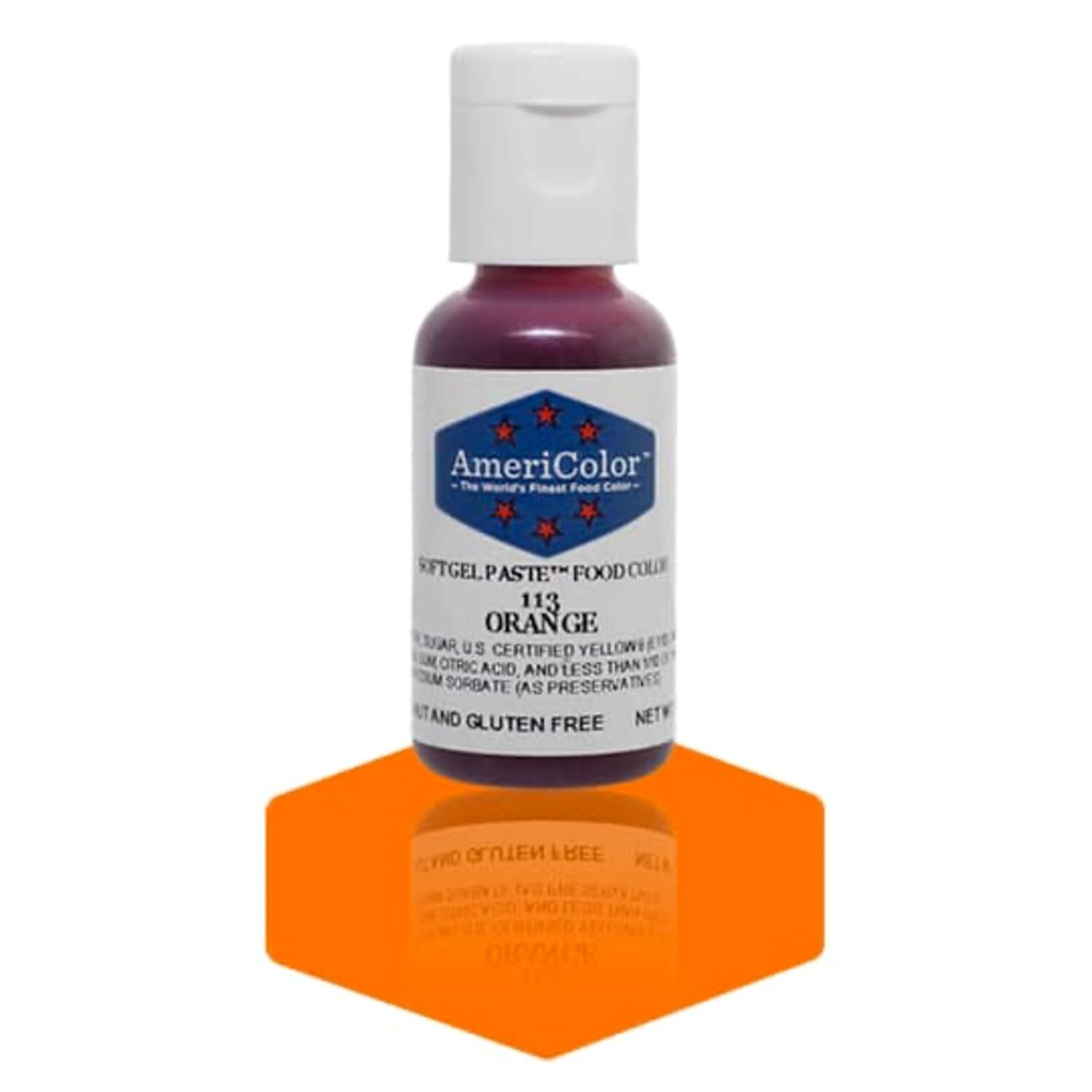 COLORANTE EN GEL NARANJA (21 G) - AMERICOLOR