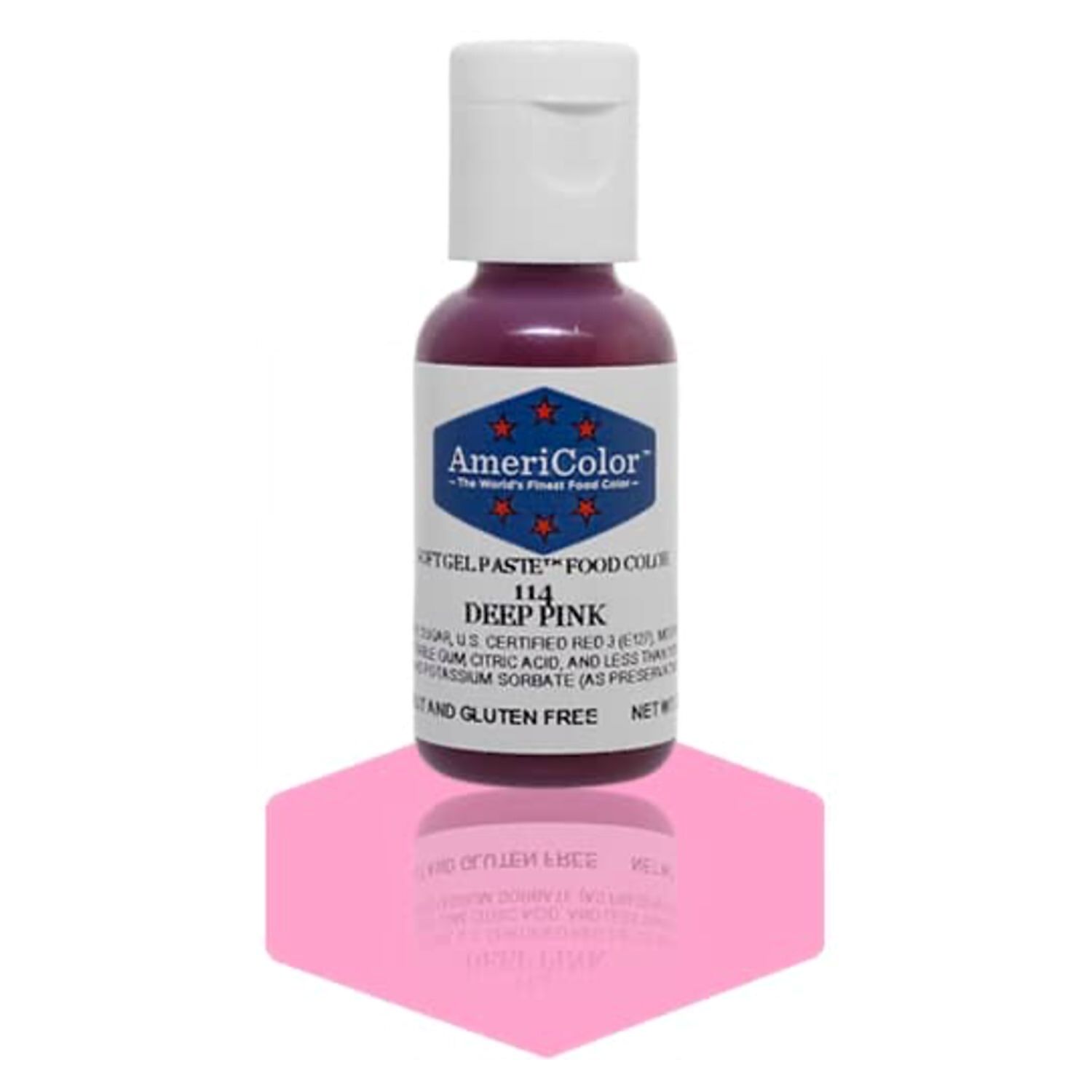 COLORANTE EN GEL ROSA INTENSO (21 G) - AMERICOLOR