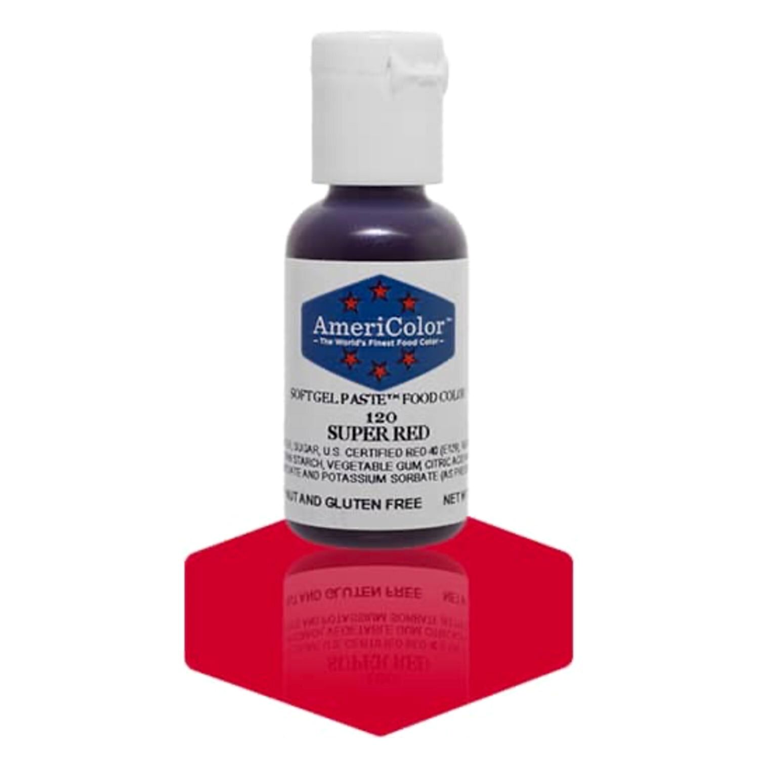 COLORANTE EN GEL SUPER ROJO (21 G) - AMERICOLOR