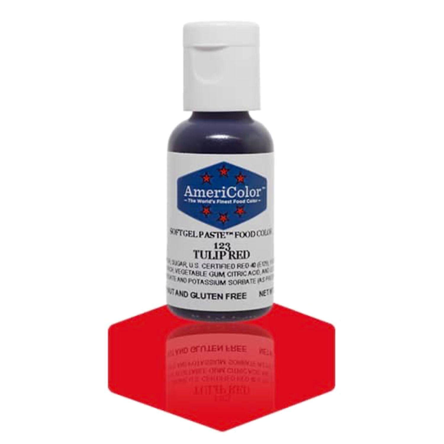 COLORANTE EN GEL ROJO TULIPAN (21 G) - AMERICOLOR