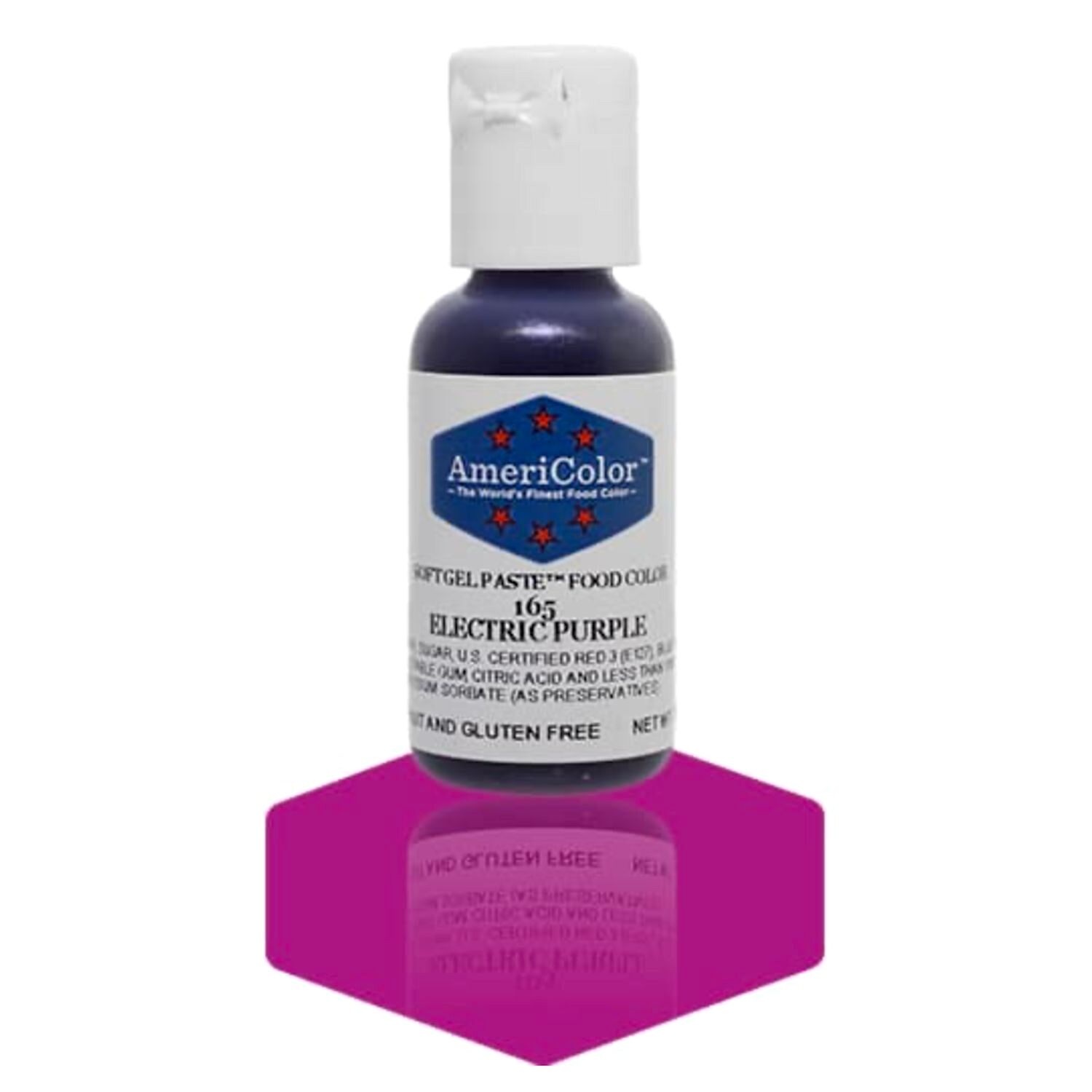 COLORANTE EN GEL PURPURA ELECTRICO (21 G) - AMERICOLOR