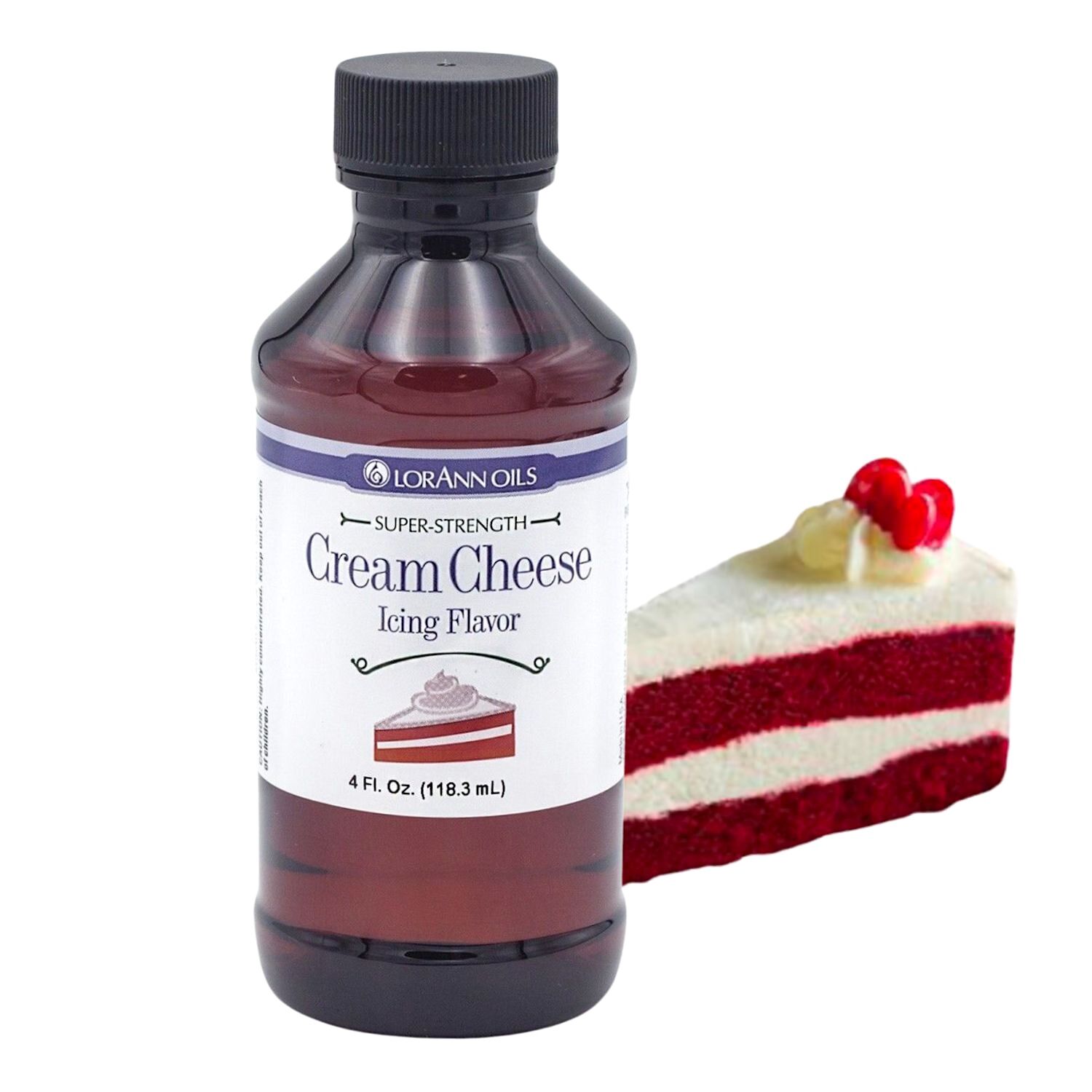 AROMA "SUPER-STRENGTH" LORANN - CREMA DE QUESO / CREAM CHEESE (118 ML)