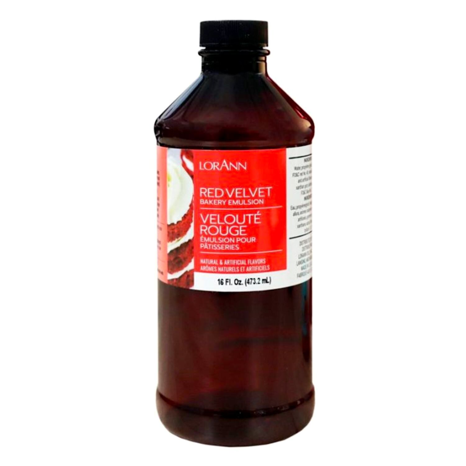 EMULSION DE PANADERIA LORANN - RED VELVET (473 ML)