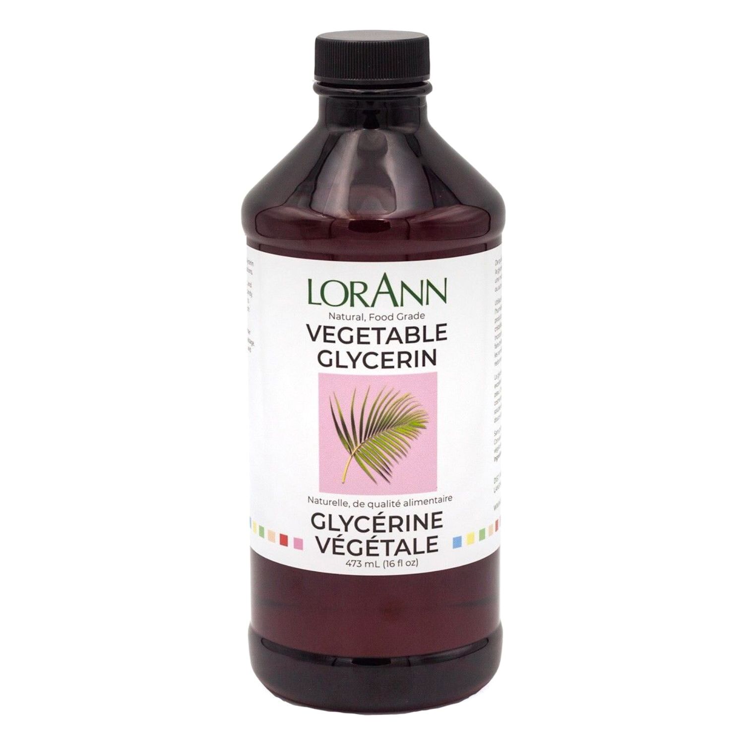 GLICERINA VEGETAL LORANN - 473 ML