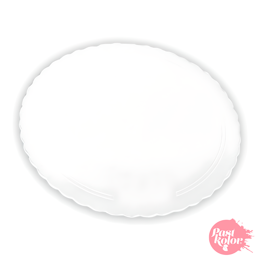 SET 10 CAJAS PARA TARTA ALTURAS AJUSTABLES + BASES REDONDAS BLANCAS - 24 CM Ø