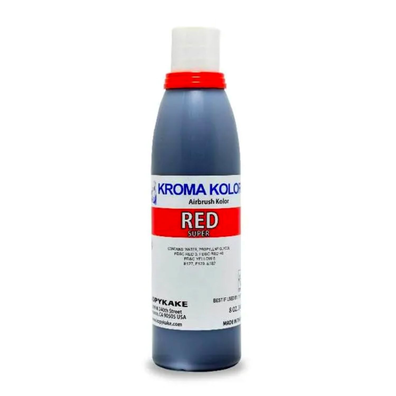 COLORANTE AEROGRAFO "KROMA KOLOR" KOPYKAKE - ROJO (118 ML)