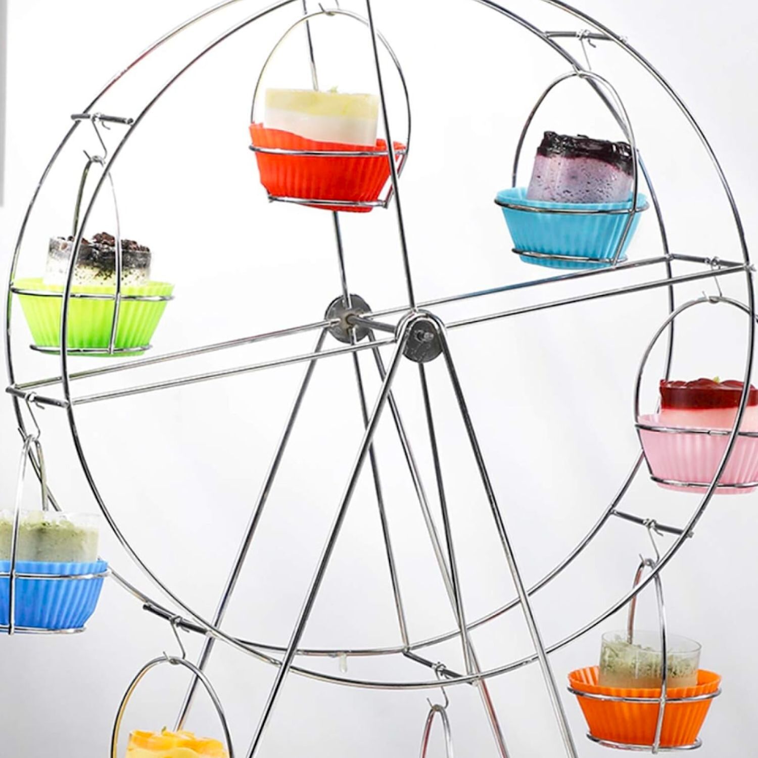 STAND PARA 8 CUPCAKES NORIA GIRATORIA