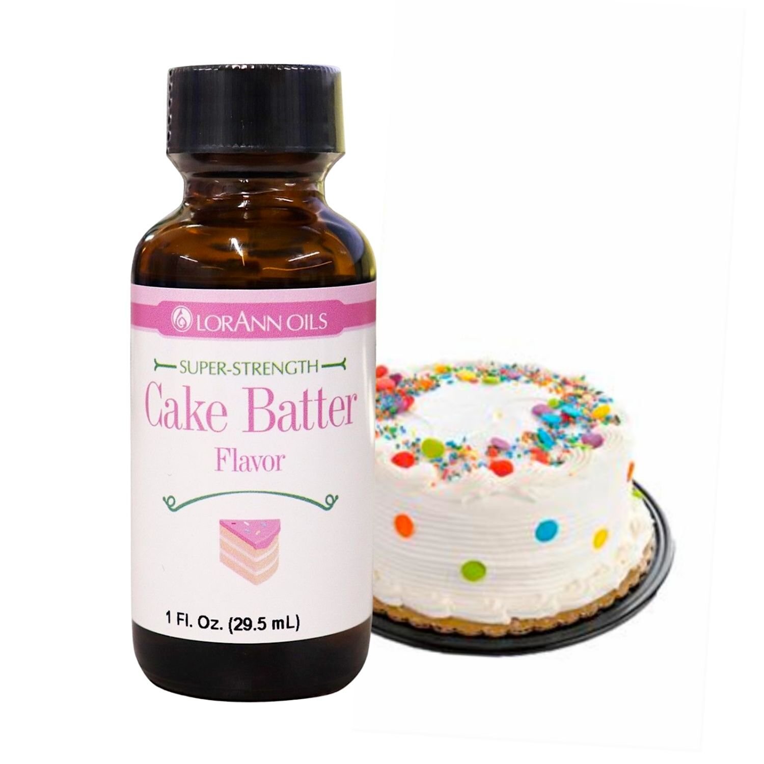 AROMA "SUPER-STRENGTH" LORANN - TARTA / CAKE BATTER (29,5 ML)