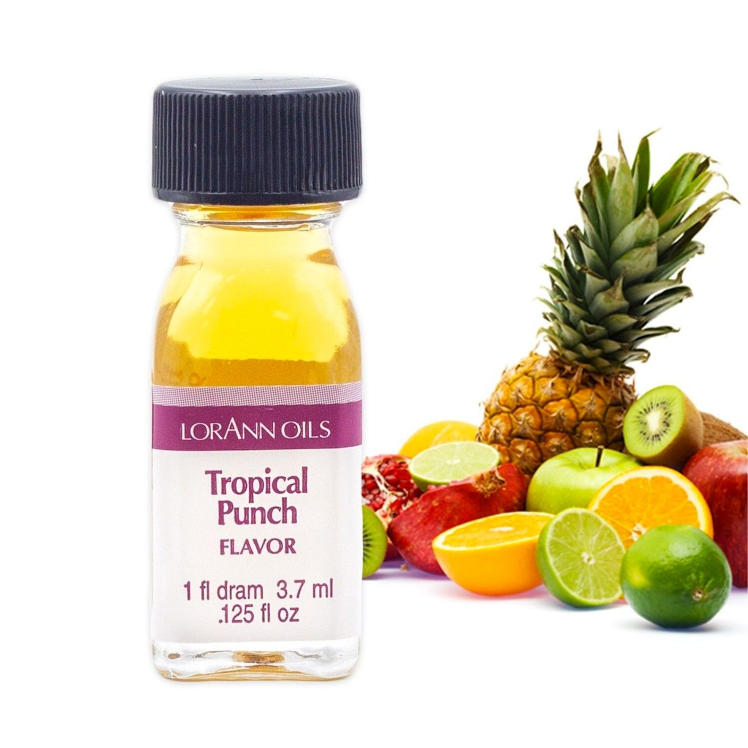 AROMA CONCENTRADO LORANN - FRUTAS TROPICALES / TROPICAL PUNCH (3,7 ML)
