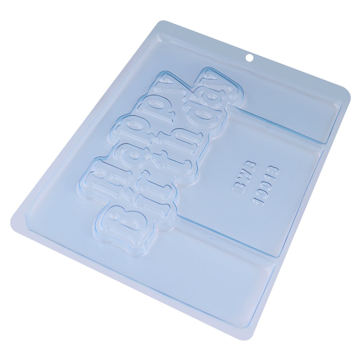 MOLDE PARA CHOCOLATE BWB - TOPPER PARA TARTA "HAPPY BIRTHDAY"