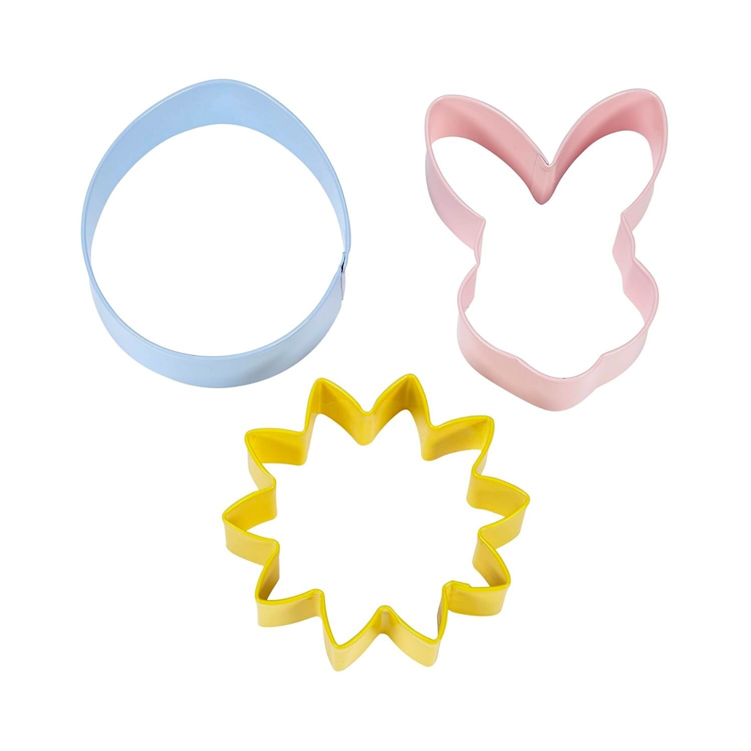 SET CORTADORES WILTON - FLOR / CONEJO / HUEVO DE PASCUA