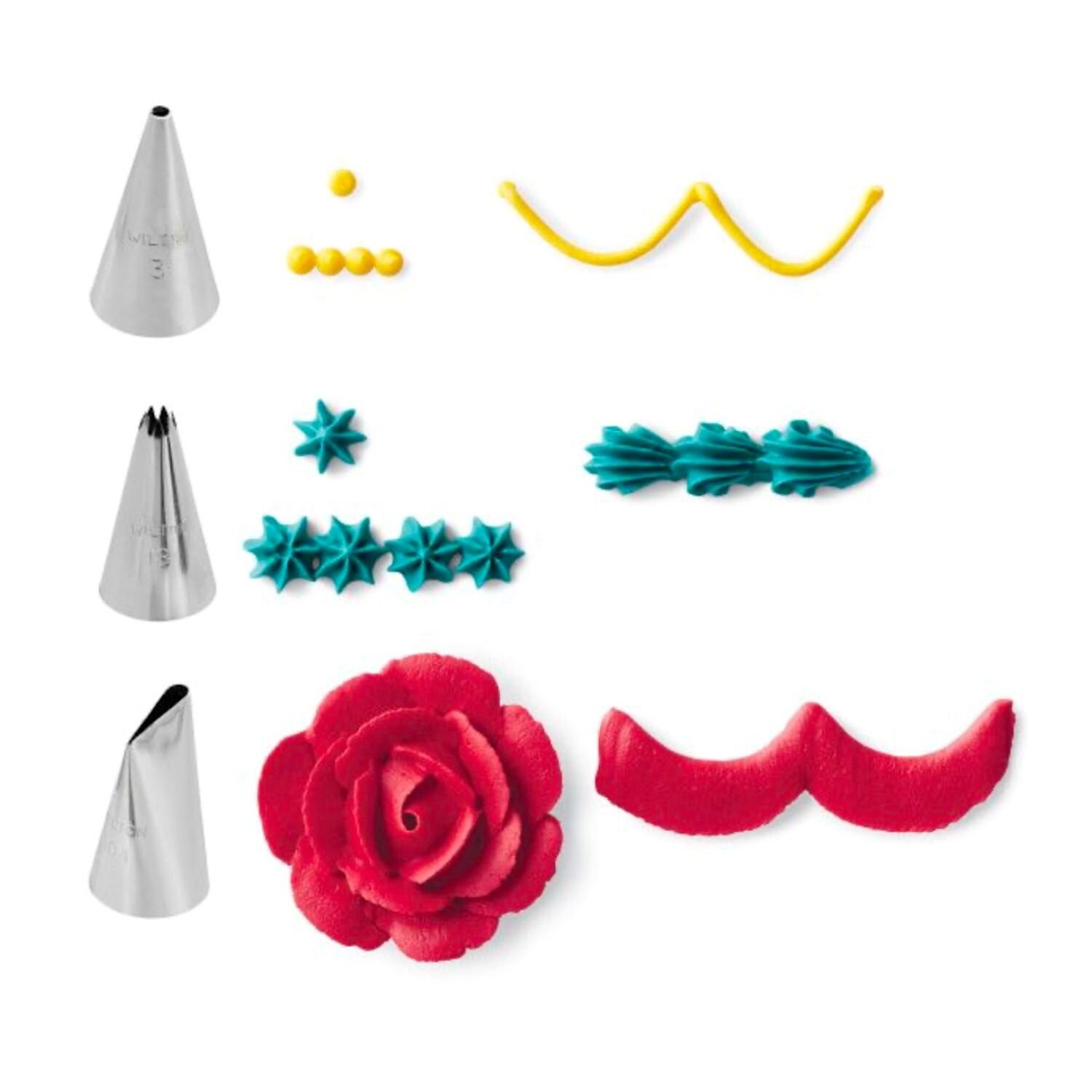 SET BOQUILLAS CON ADAPTADOR WILTON