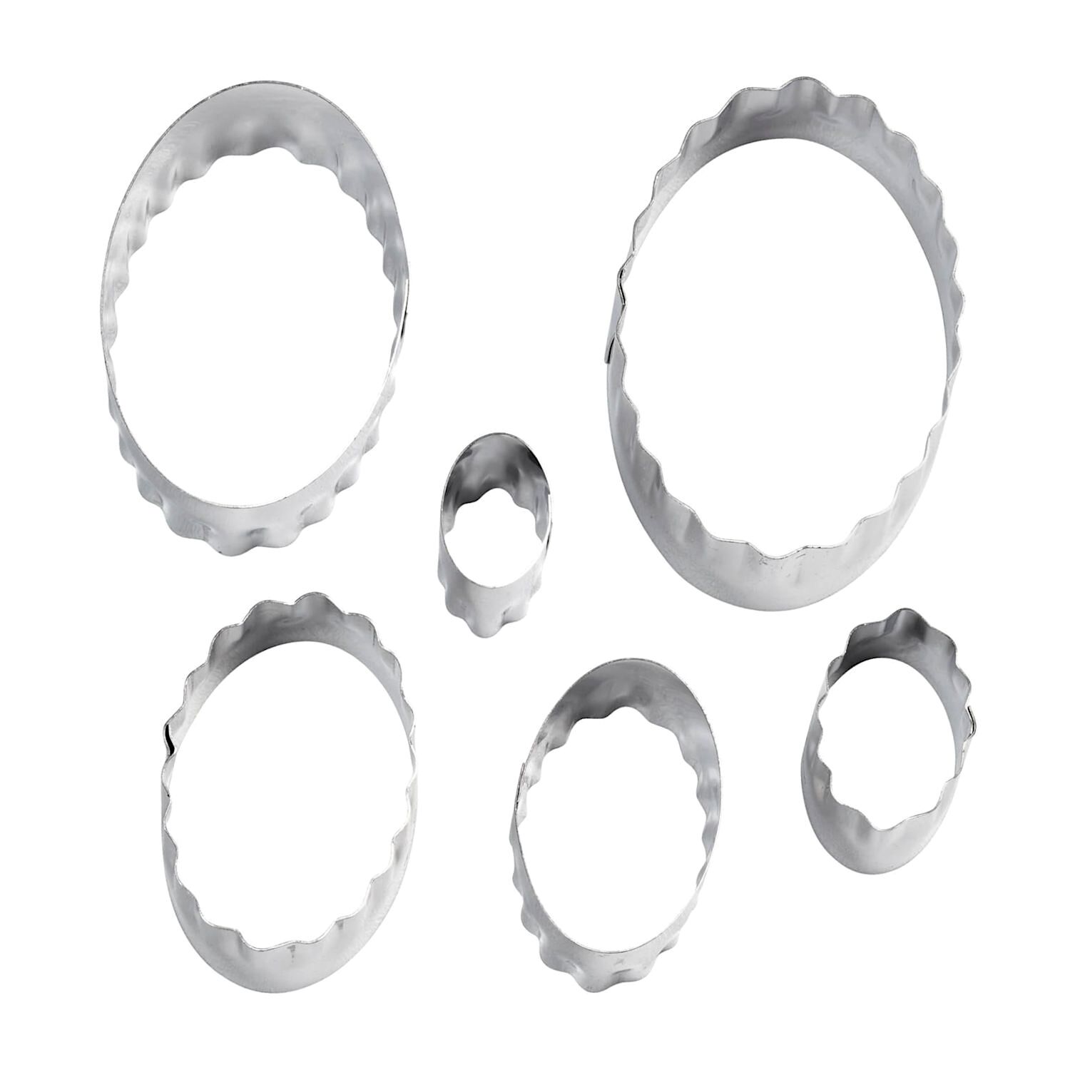 SET CORTADORES DOBLE CARA WILTON - OVALADOS