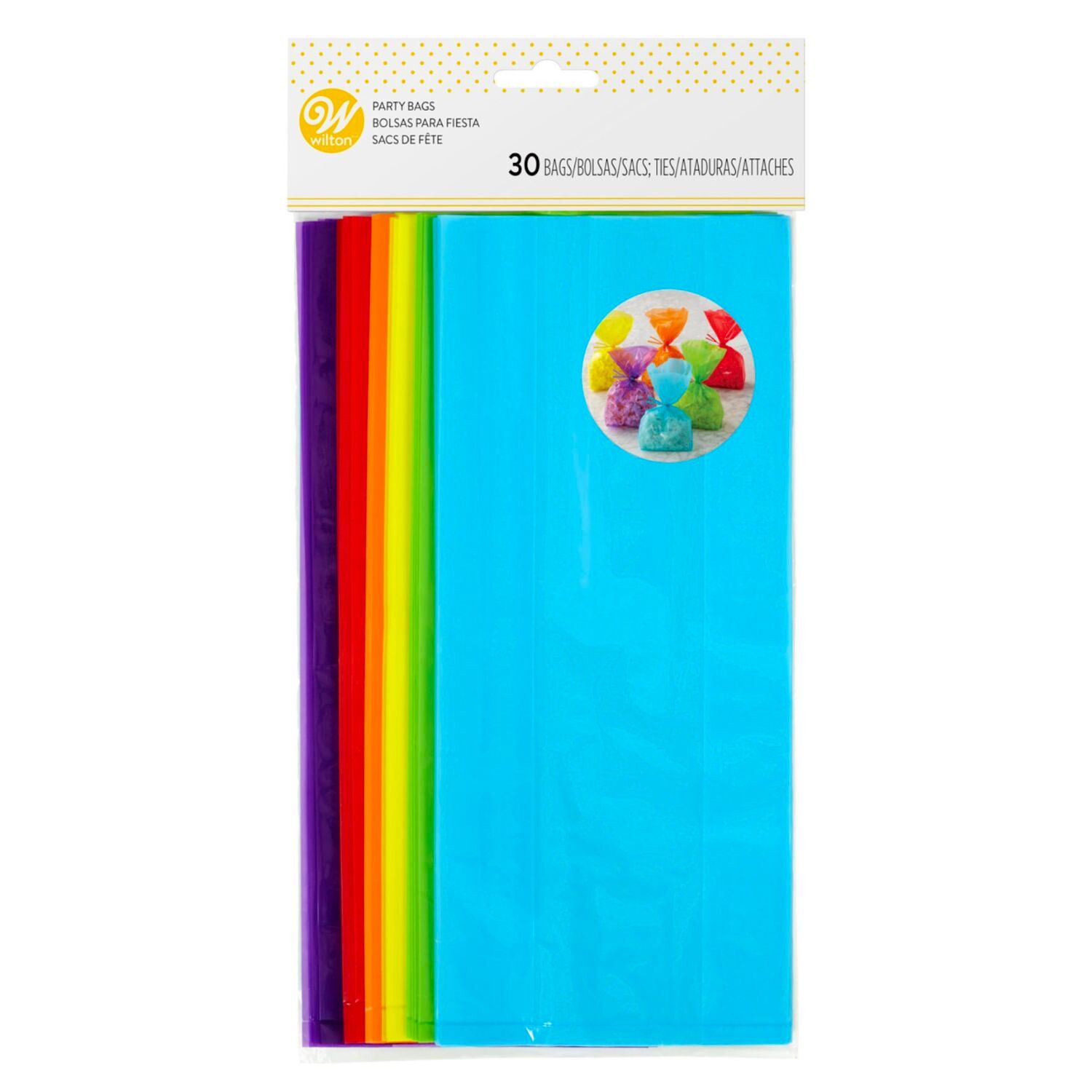 BOLSAS PARA DULCES DE COLORES - WILTON