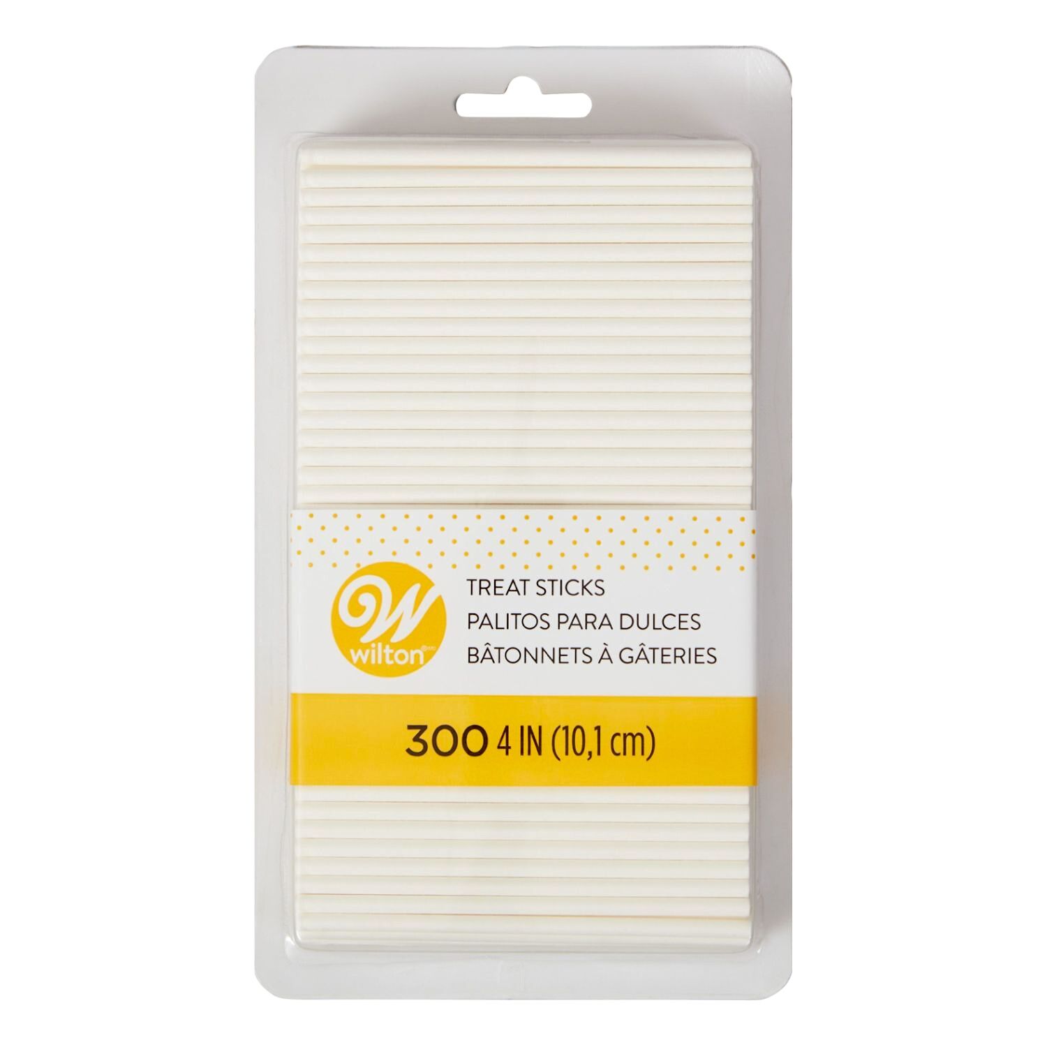 300 PALITOS DE PIRULETAS WILTON - 10 CM