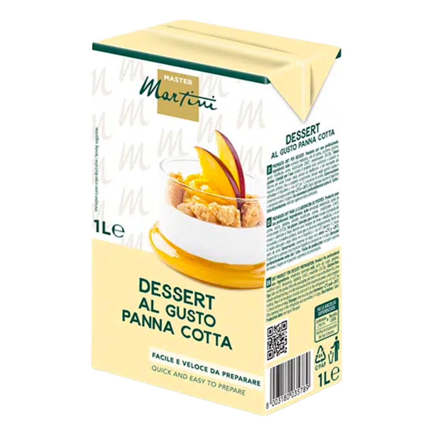 PREPARADO (UHT) PARA LA ELABORACION DE POSTRES - PANNA COTTA