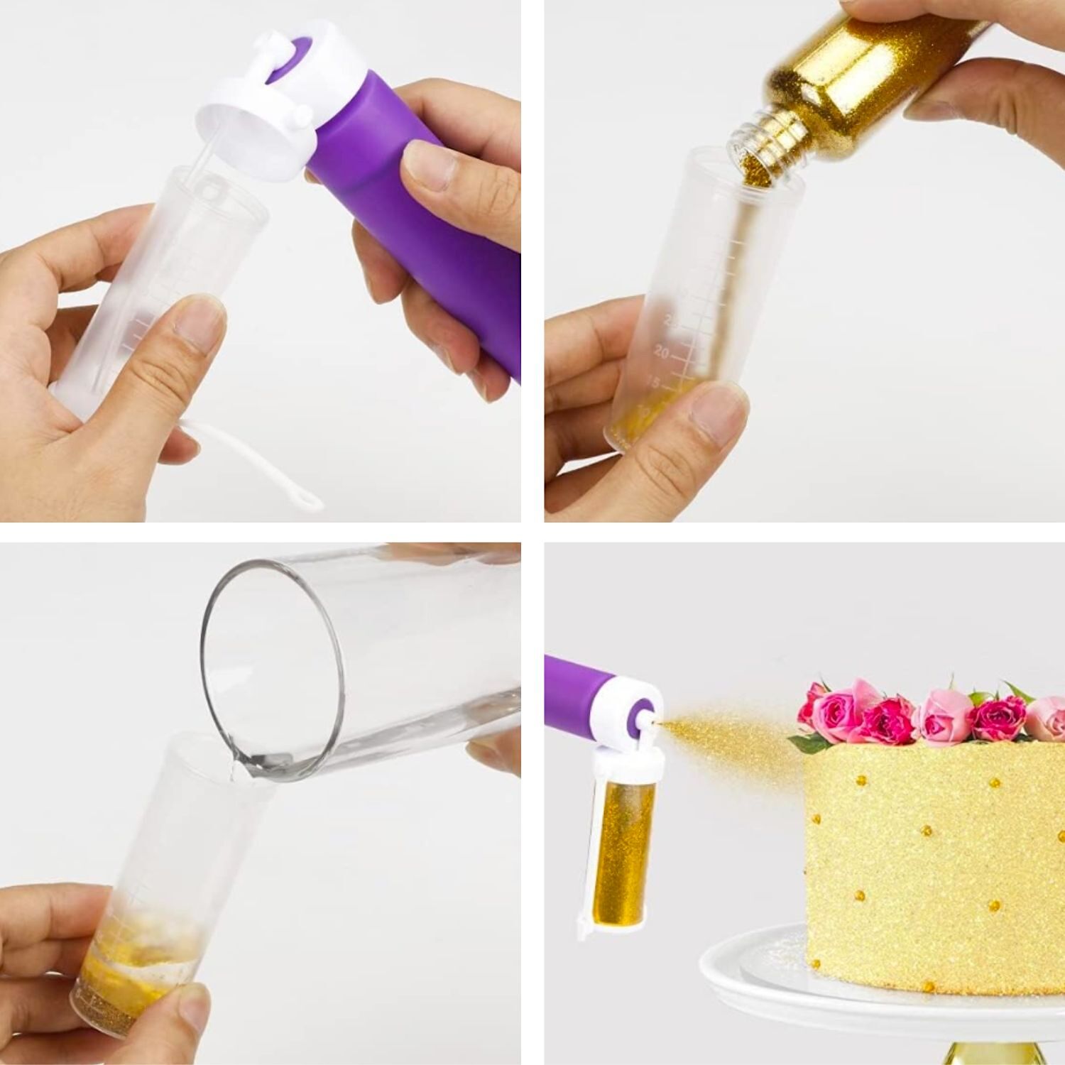 AEROGRAFO PULVERIZADOR MANUAL + 4 DEPOSITOS