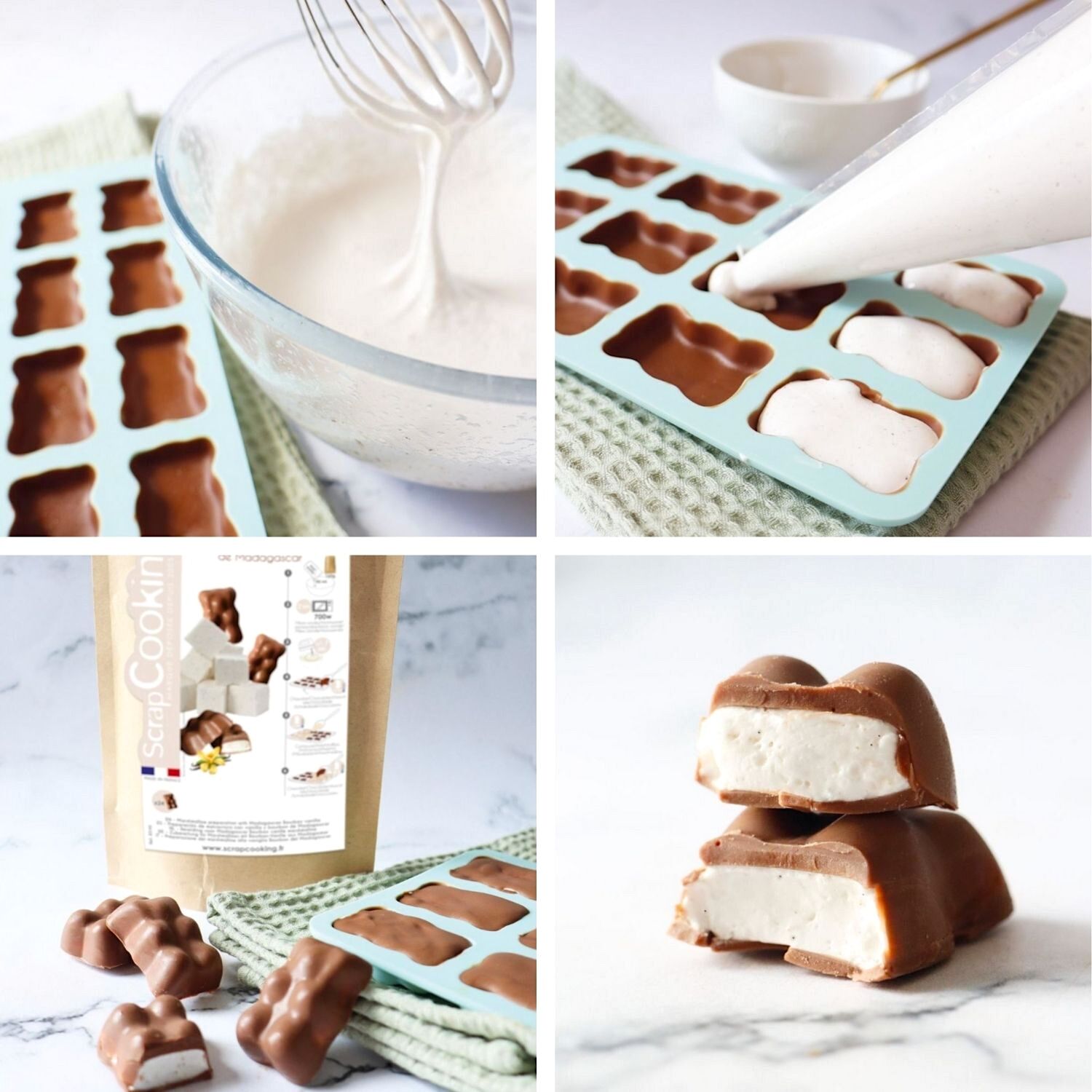 PREPARADO PARA MARSHMALLOW DE VAINILLA SCRAPCOOKING - 160 G