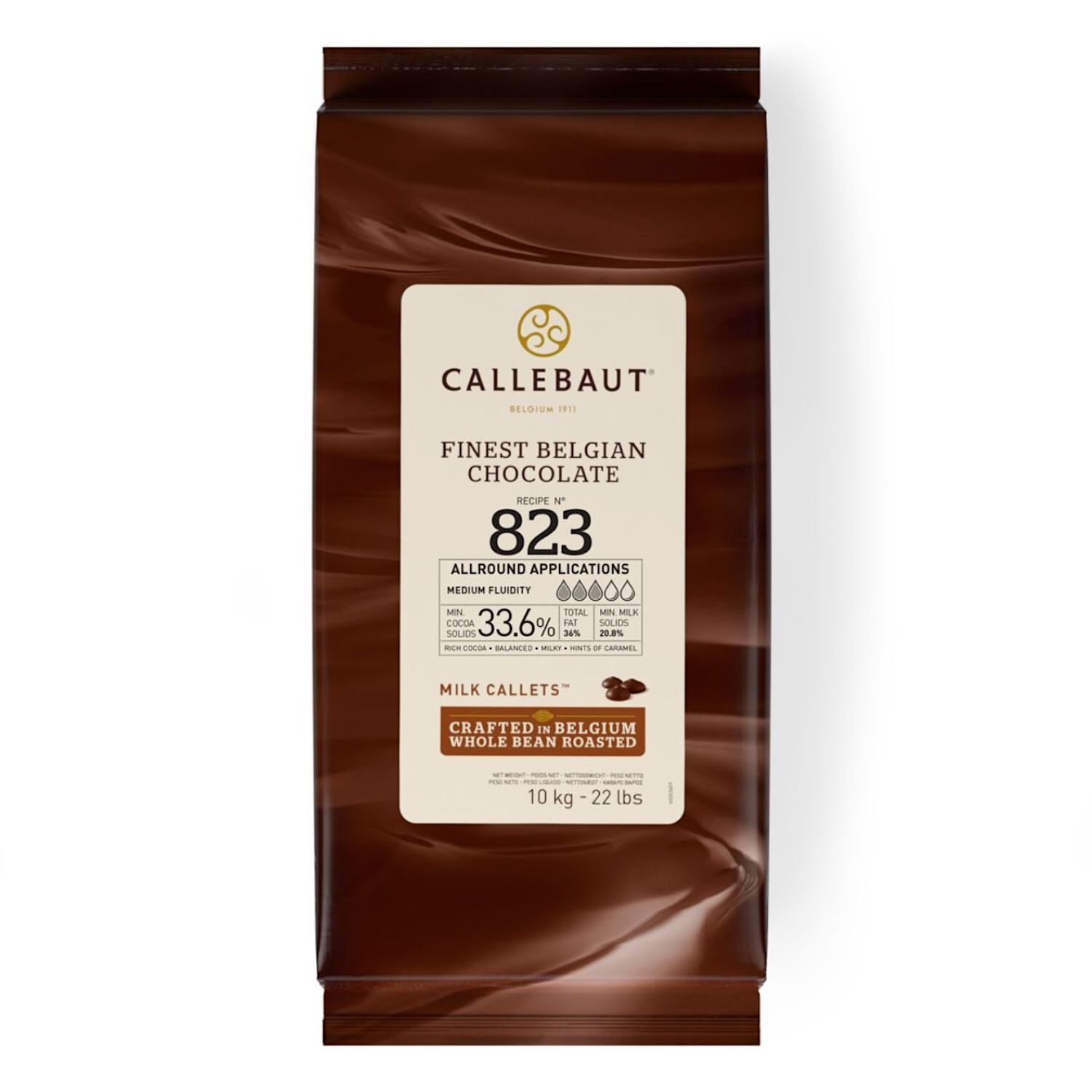 [P. CADUC.] CALLETS DE CHOCOLATE CON LECHE CALLEBAUT 10 KG