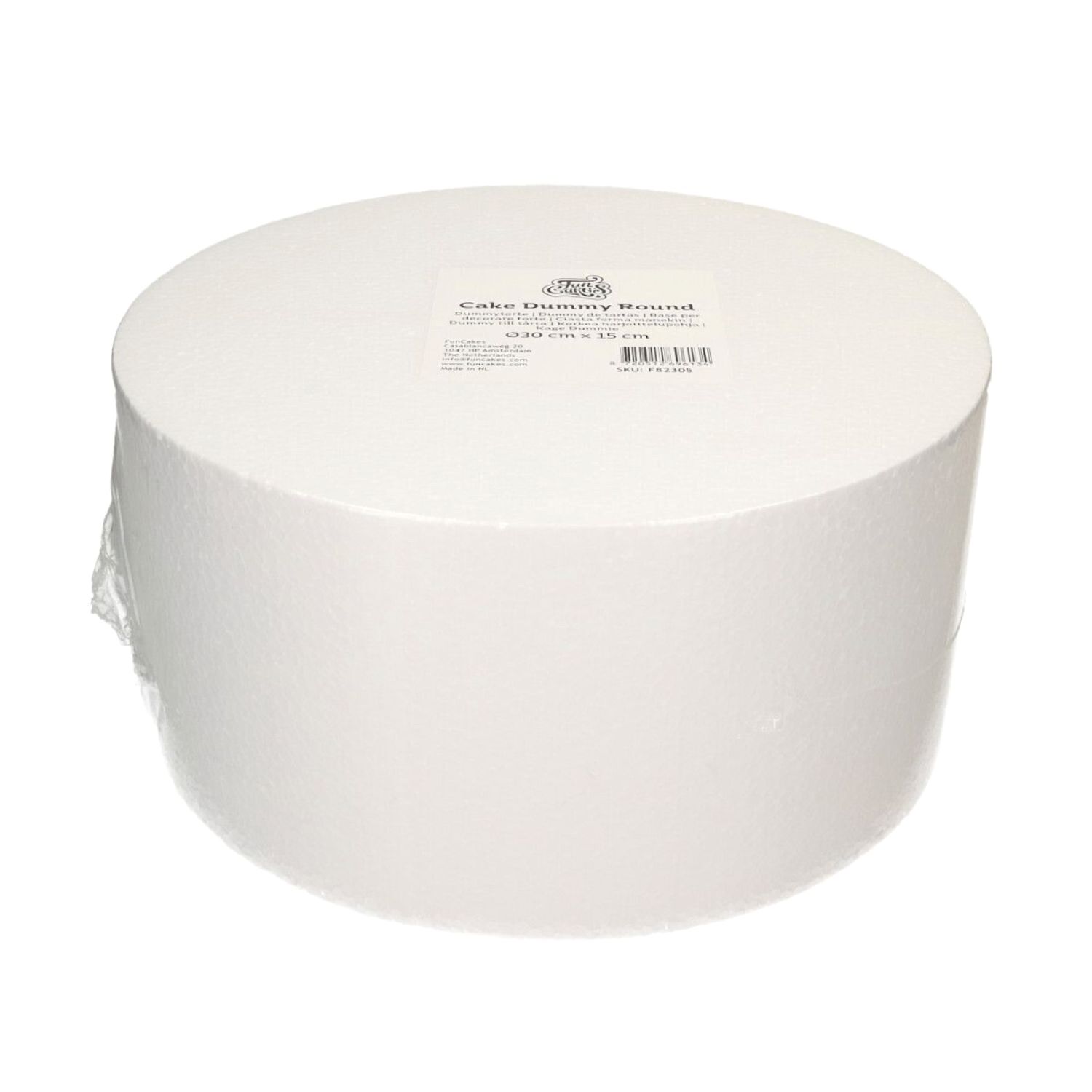 DUMMY REDONDO FUNCAKES - Ø 30 CM / H 15 CM