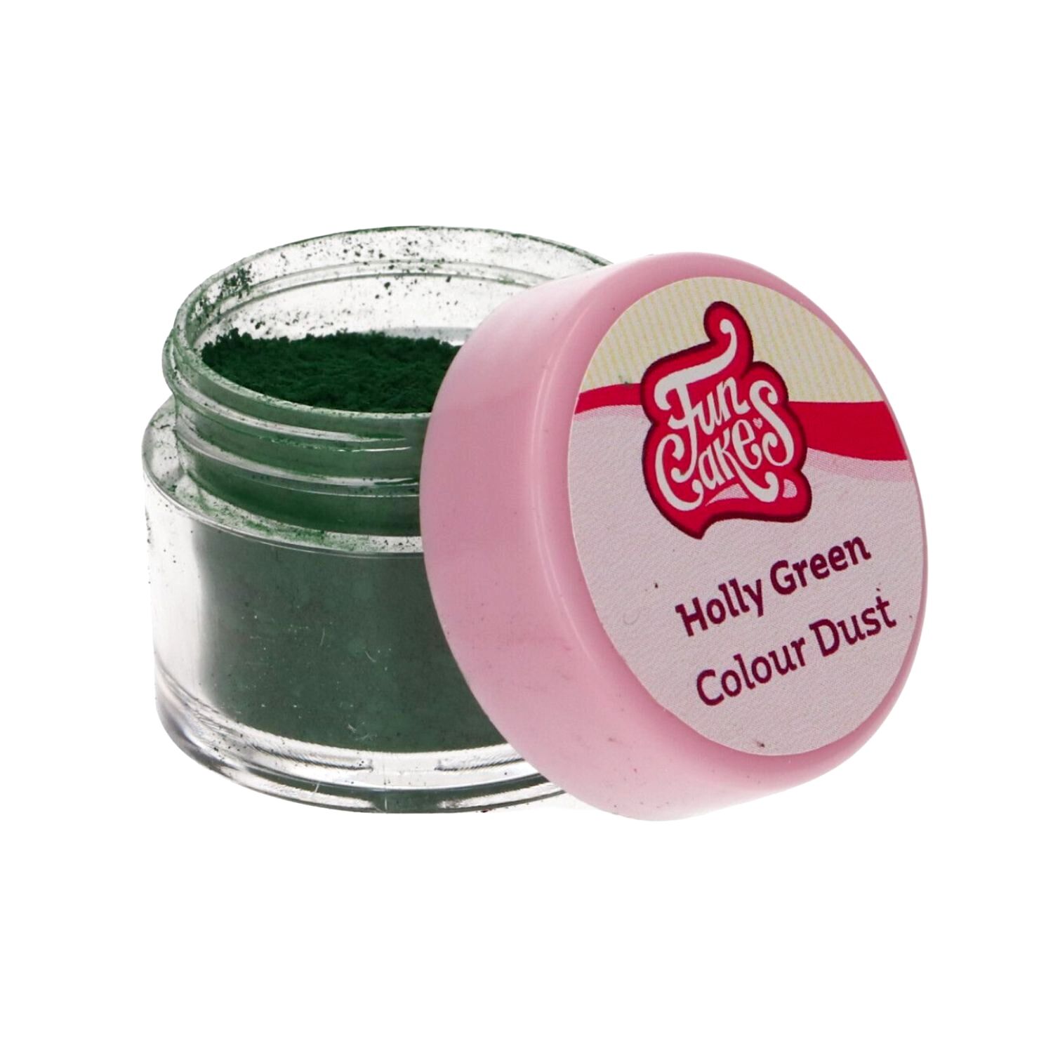 COLORANTE EN POLVO FUNCAKES - VERDE ACEBO