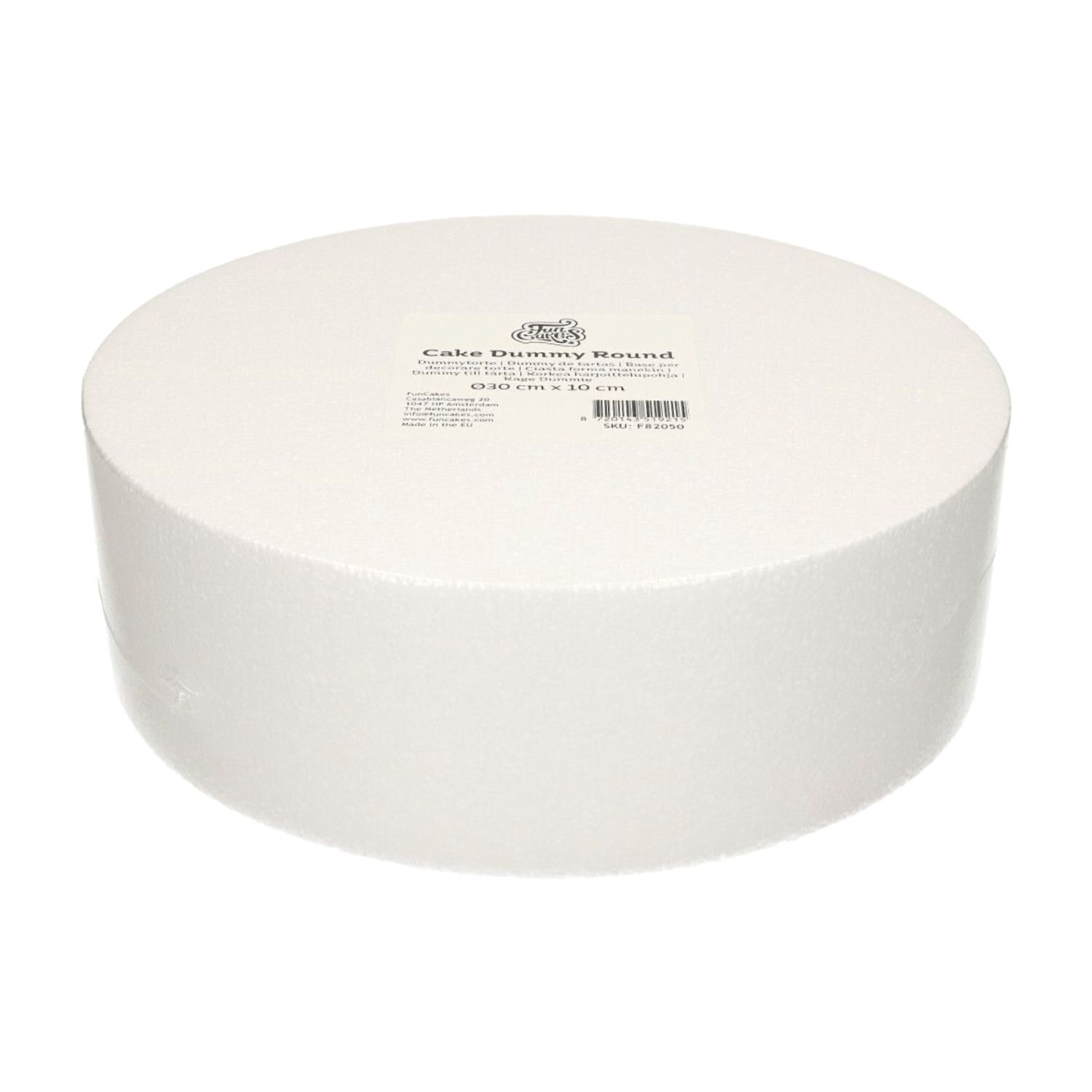 DUMMY REDONDO FUNCAKES - Ø 30 CM / H 10 CM