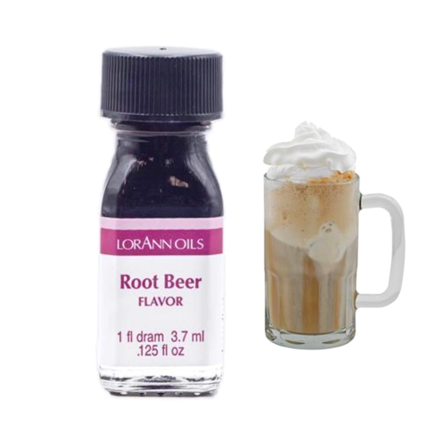 AROMA CONCENTRADO LORANN - CERVEZA DE RAIZ / ROOT BEER (3,7 ML)