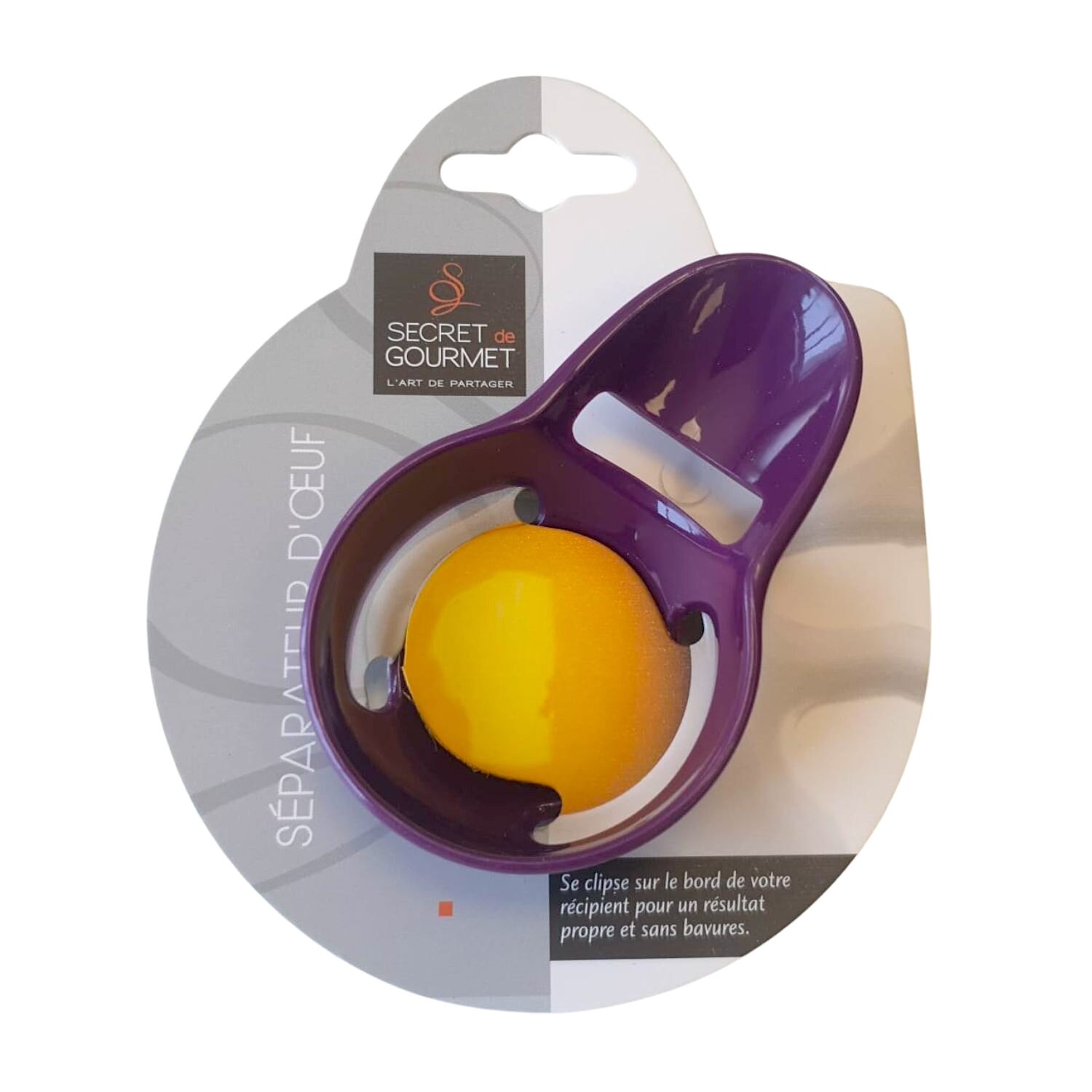 SEPARADOR DE YEMAS Y CLARAS DE HUEVO - VIOLETA