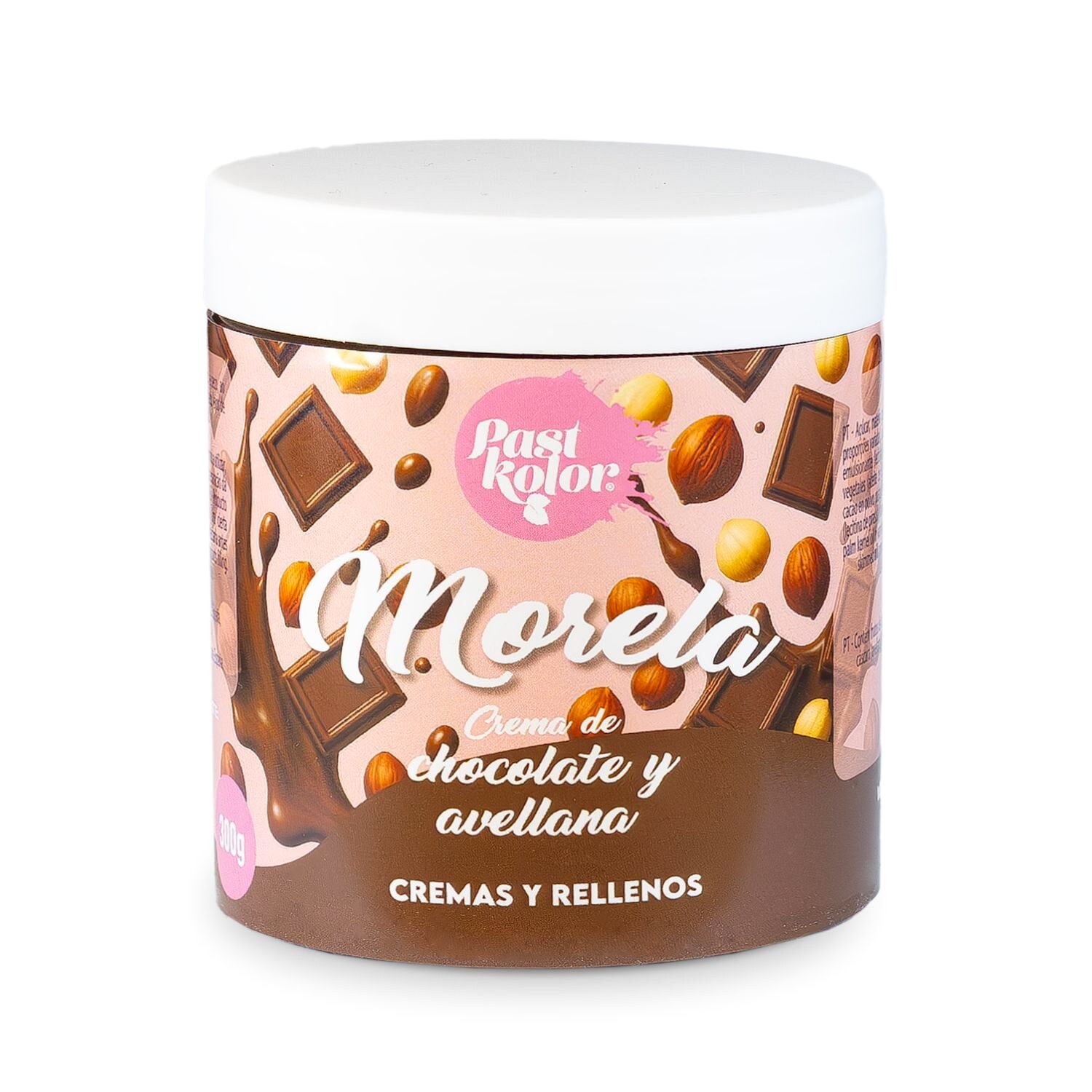 [P. CADUC.] CREMA MORELA (CHOCOLATE Y AVELLANA) PASTKOLOR - 300 G