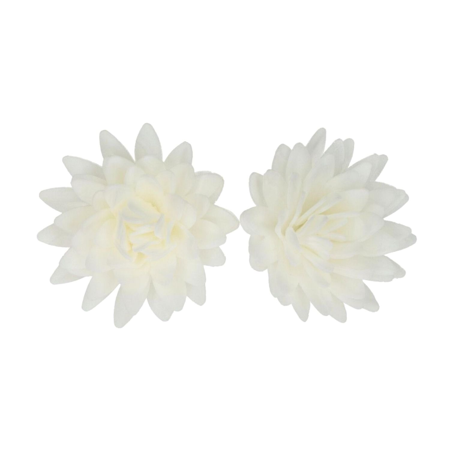 FLORES DE PAPEL COMESTIBLES FUNCAKES - ASTER BLANCA MEDIANA