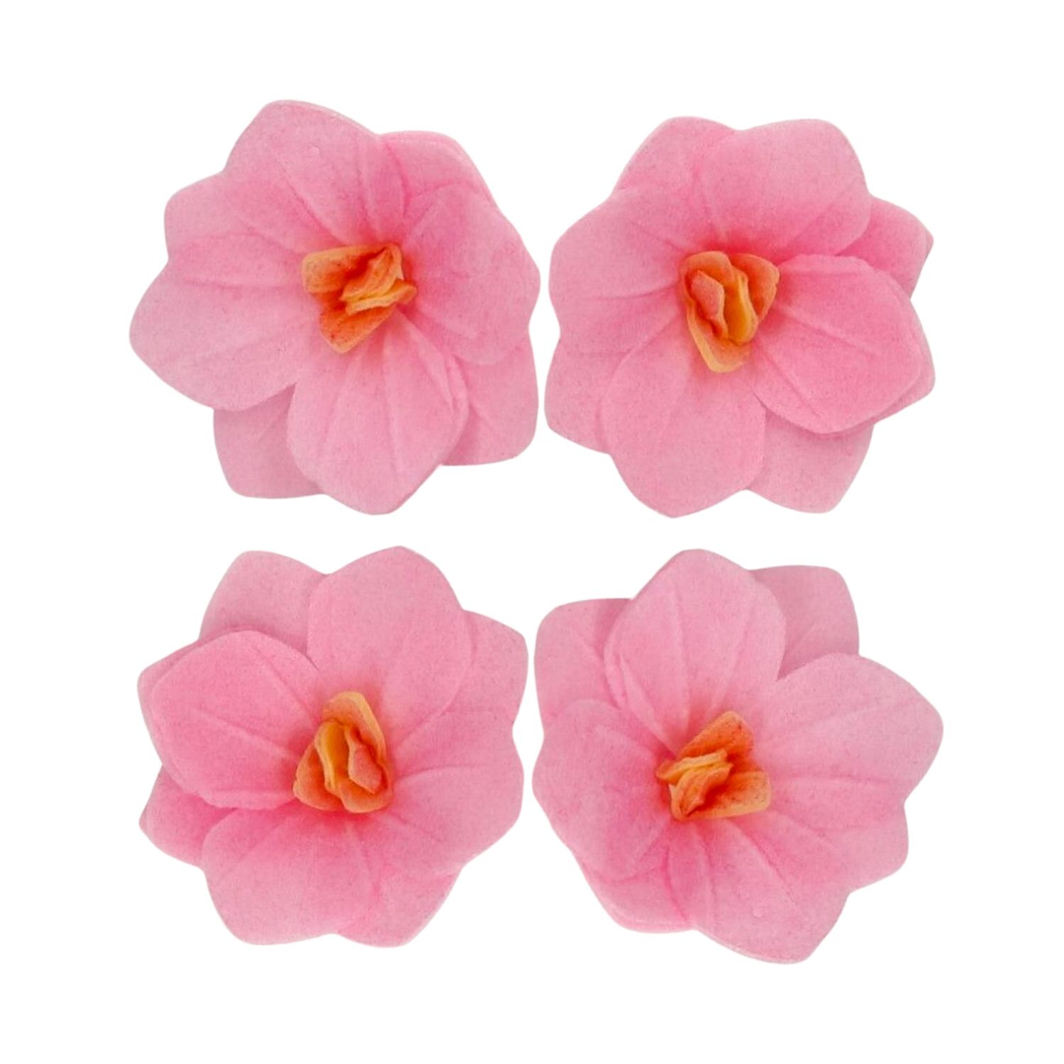 FLORES DE PAPEL COMESTIBLES FUNCAKES - HORTENSIA ROSA PEQUEÑA