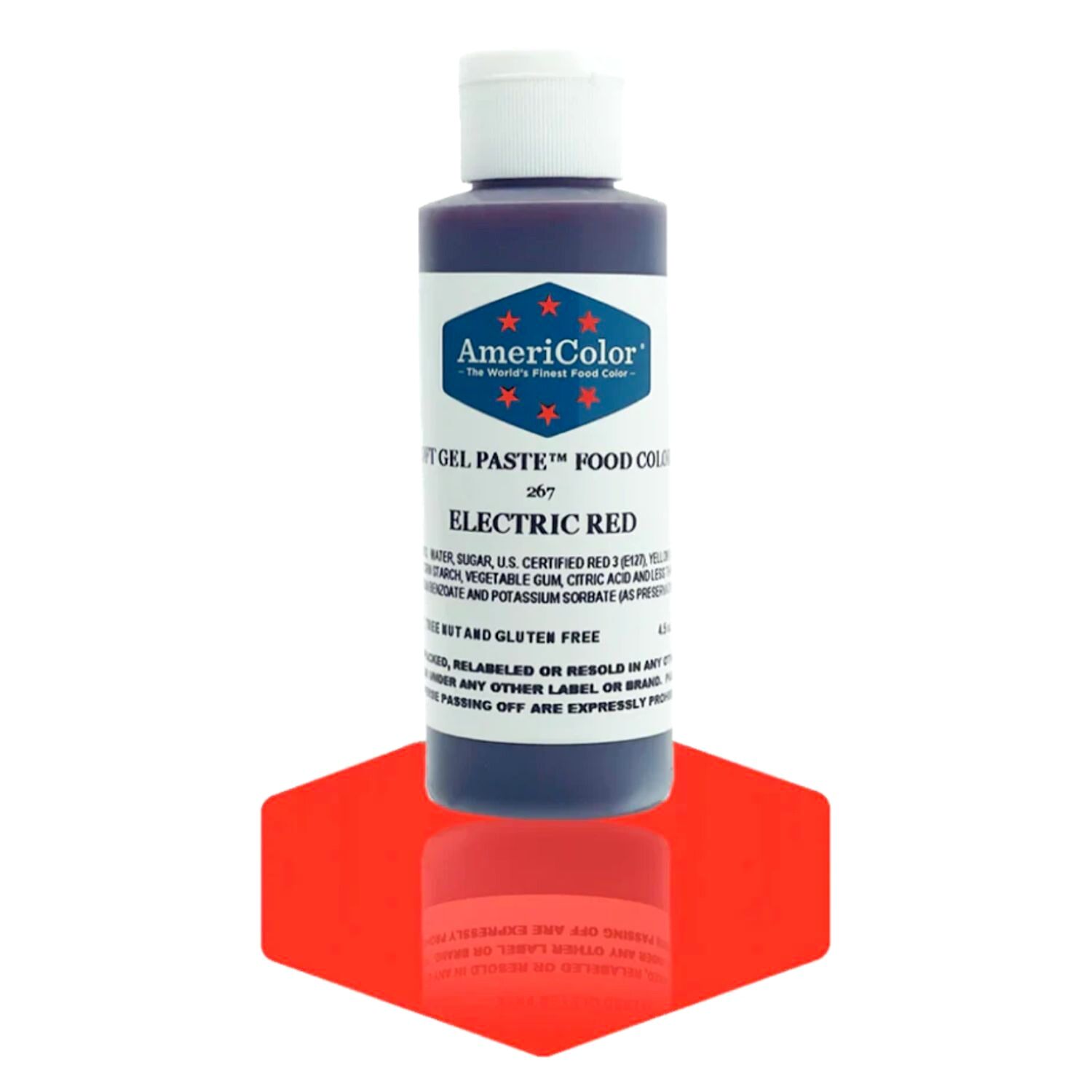 COLORANTE EN GEL ROJO ELECTRICO (127 G) - AMERICOLOR